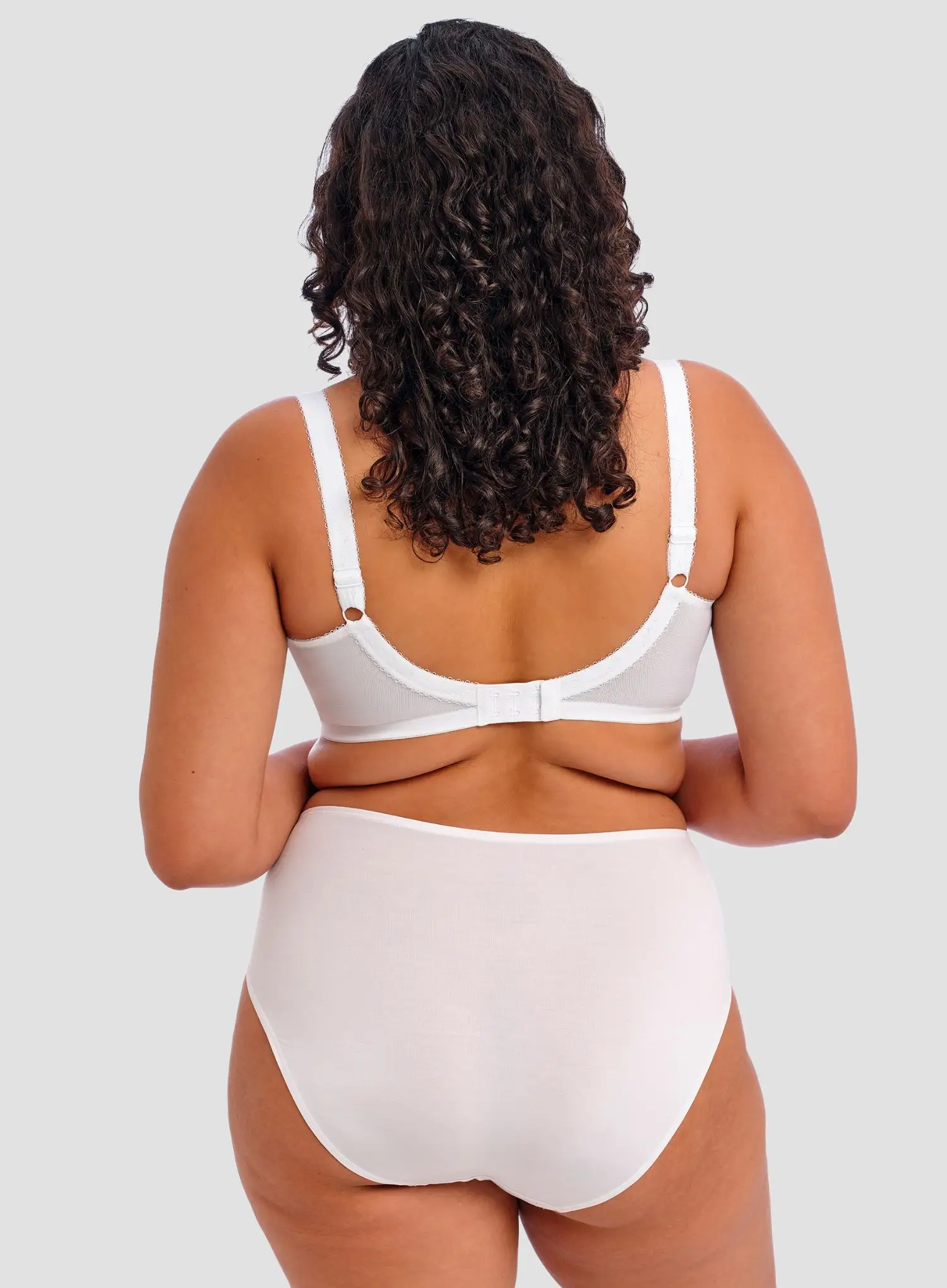 Goddess: Keira Underwired Banded Bra White - Image 2