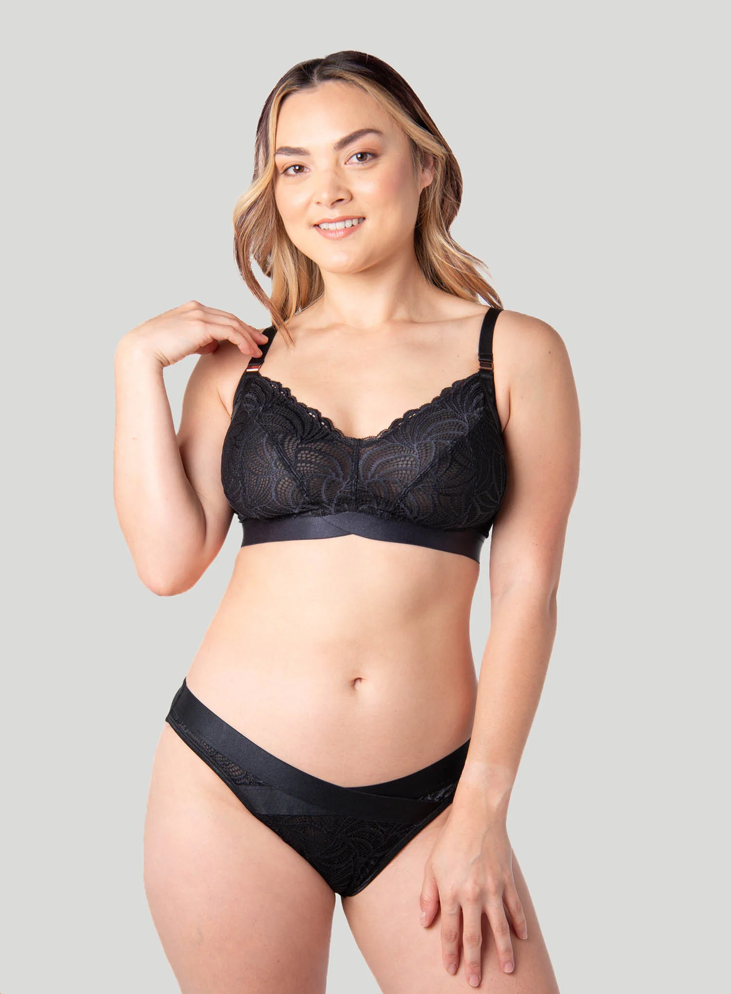 Hot Milk: Warrior Multifit Nursing Bra Black
