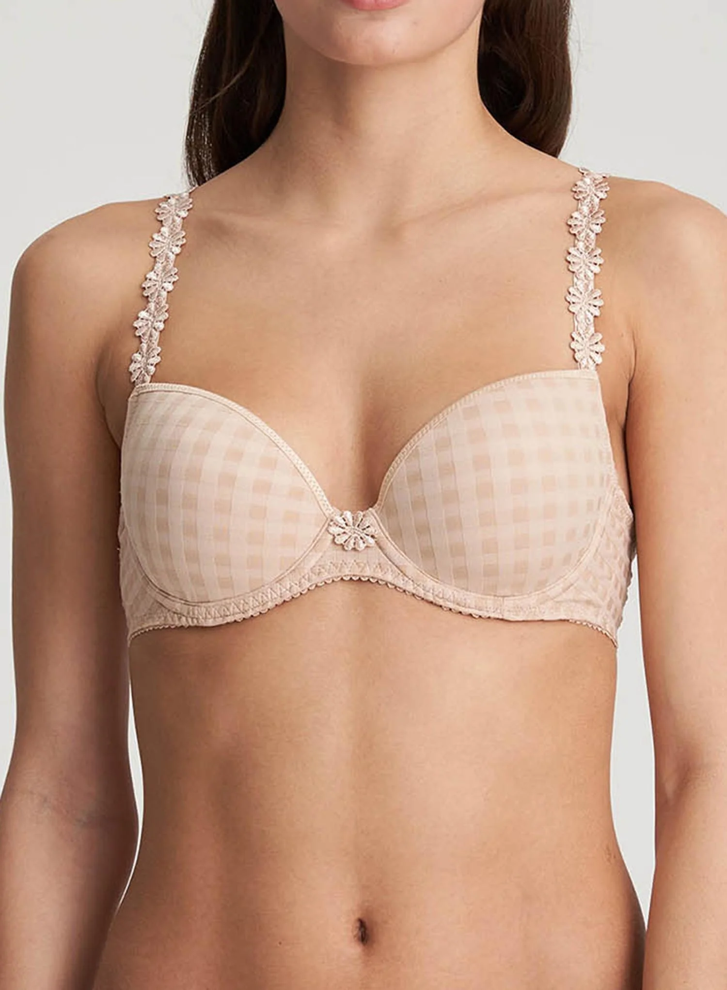 Marie Jo: Avero Padded Plunge Bra Cafe Latte - Image 4