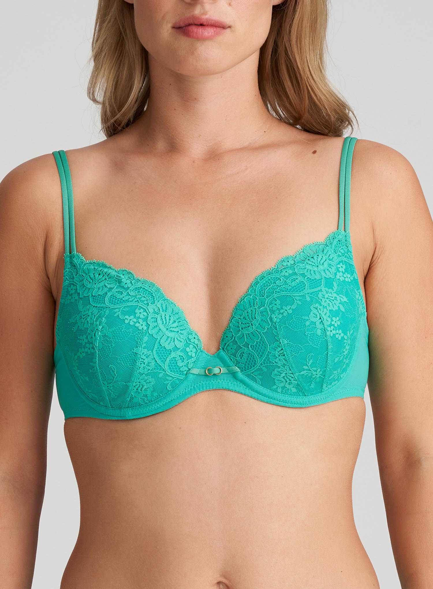 Marie Jo: Melipha Padded Heart Shape Bra Vivid Green - Image 5