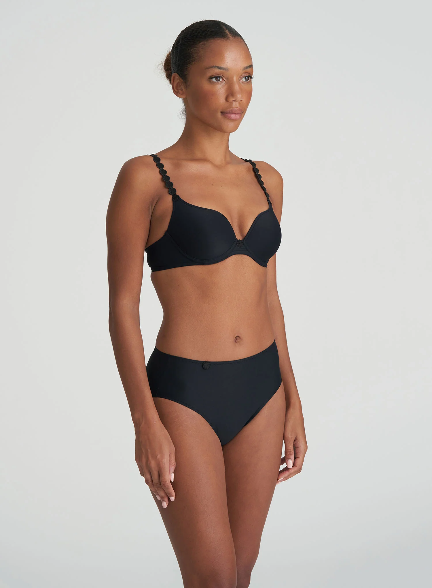 Marie Jo: Tom Padded Heart Shape Bra Charcoal - Image 2