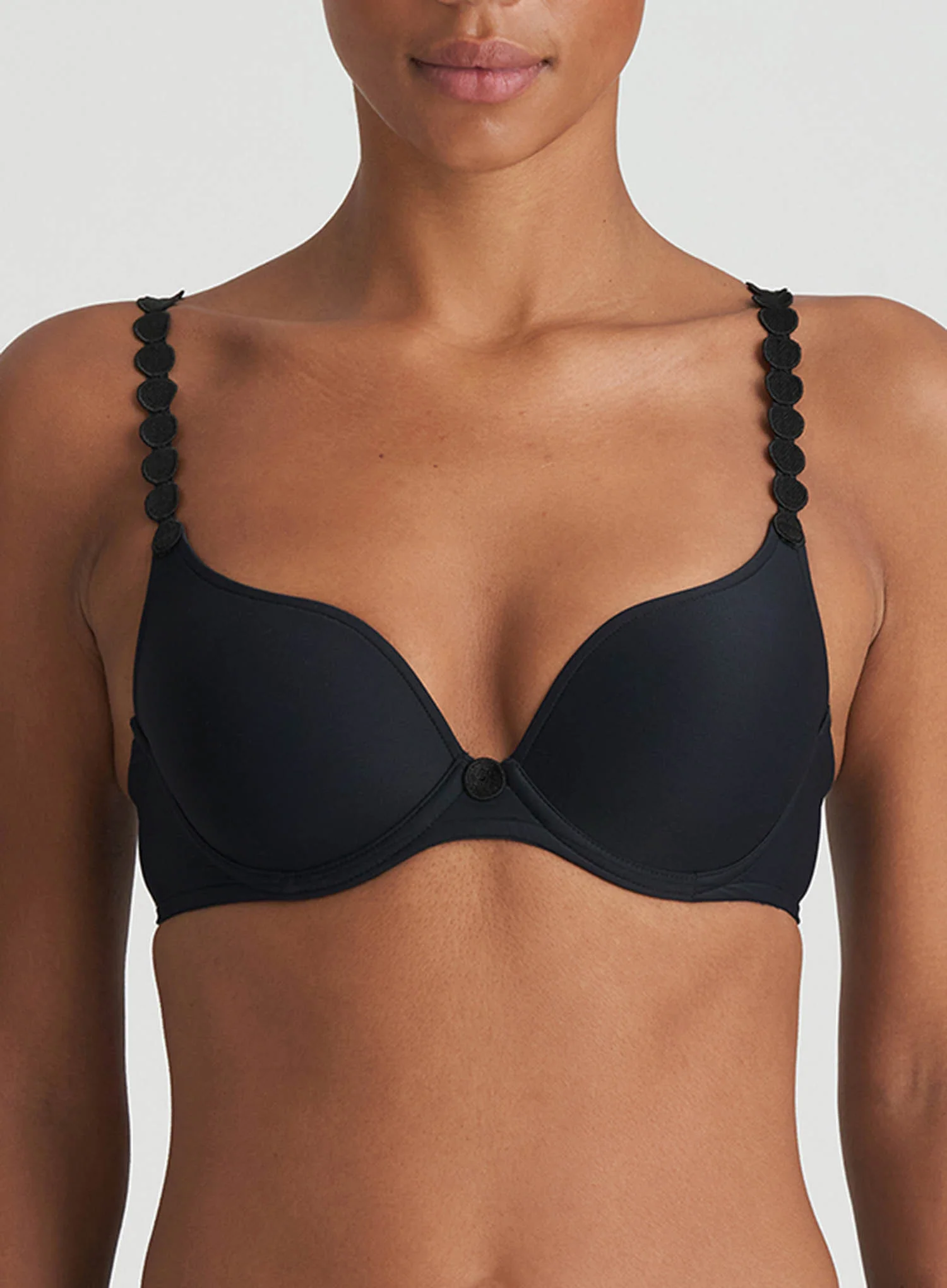 Marie Jo: Tom Padded Heart Shape Bra Charcoal - Image 5