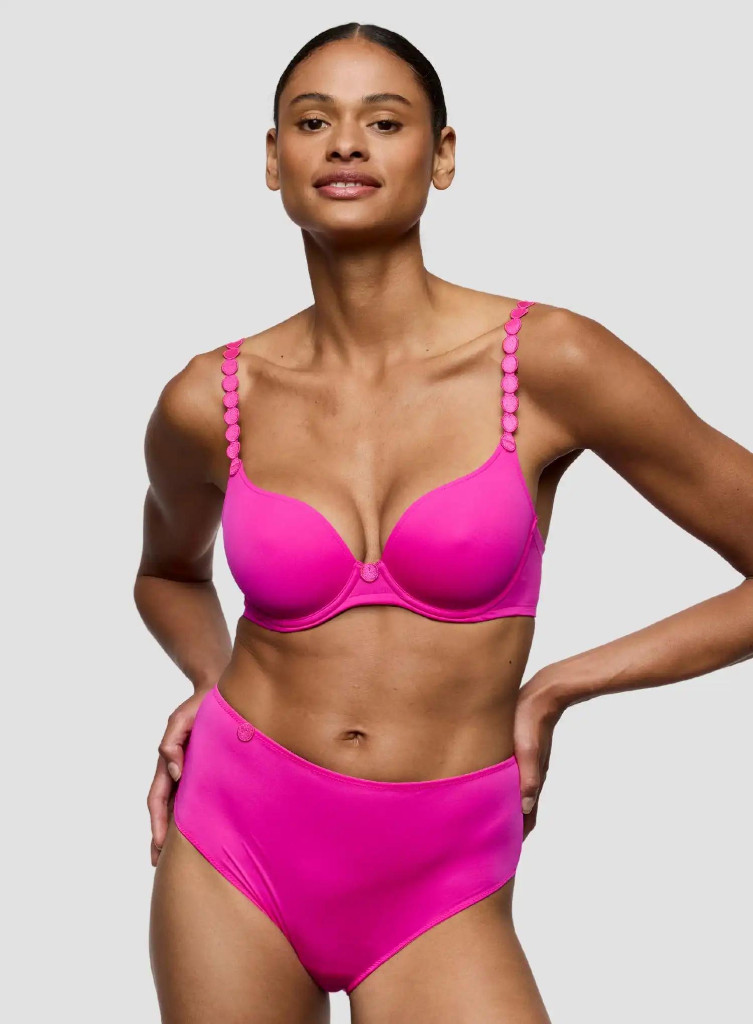 Marie Jo: Tom Padded Heart Shape Bra Influencer Pink - Image 2