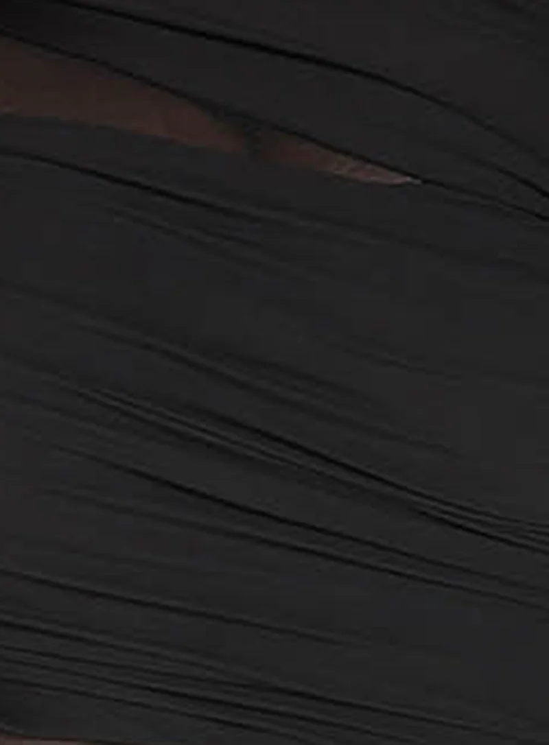 Miraclesuit Swimwear: Network Jena One Shoulder Shaping Swimsuit Black - Image 4