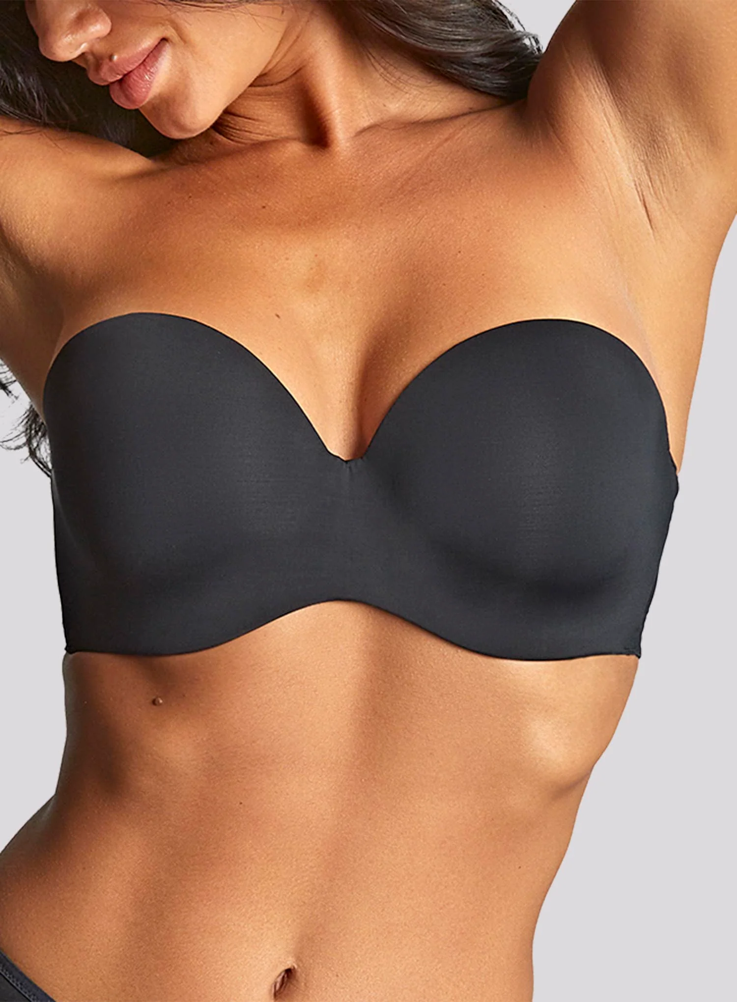 Panache: 365 Smooth Moulded Strapless Bra Black - Image 4