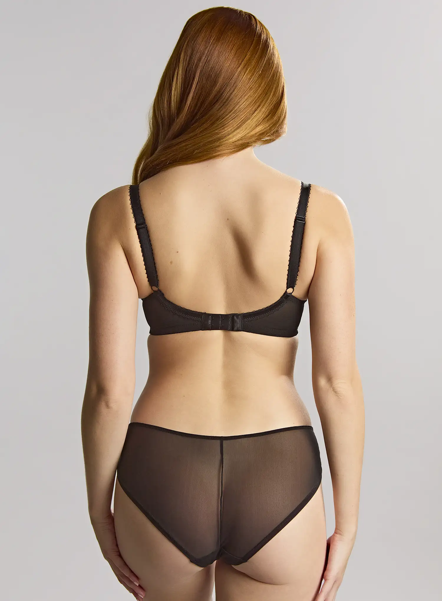 Panache: Clara Full Cup Bra Black Charcoal - Image 2