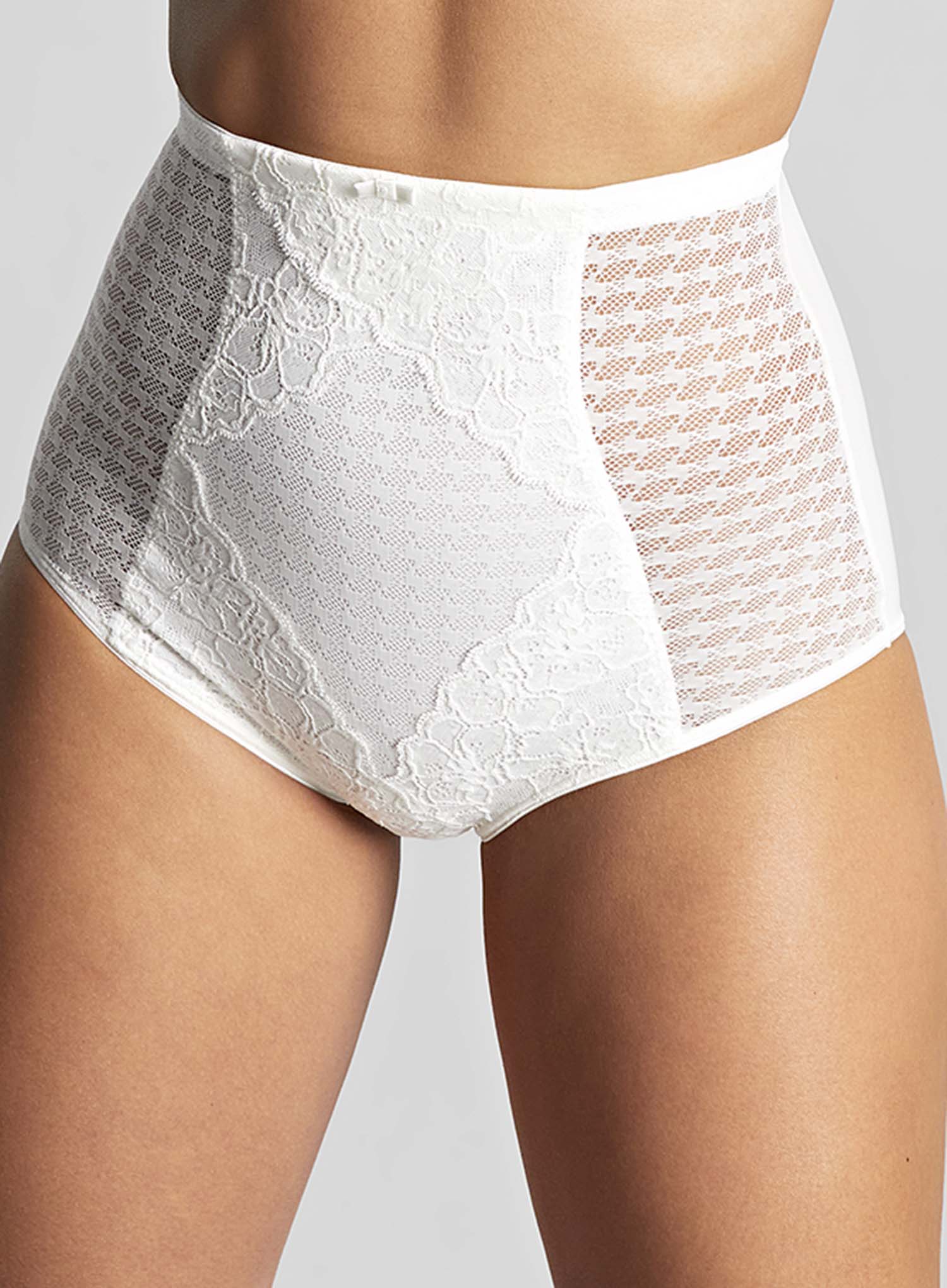 Panache: Envy High Waist Shaping Brief Ivory - Image 4