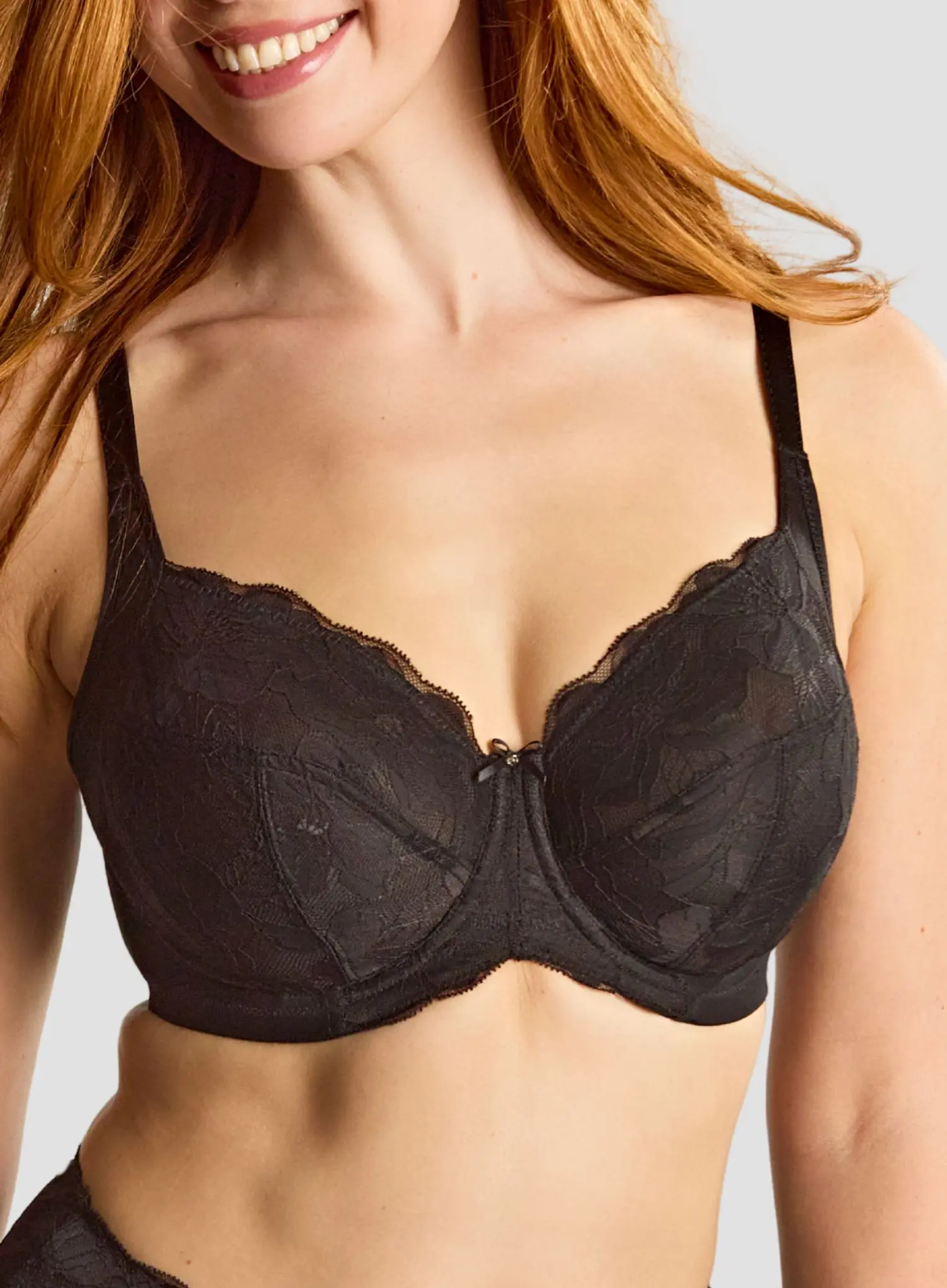 Panache: Evangeline Underwired Full Cup Bra Black - Image 5