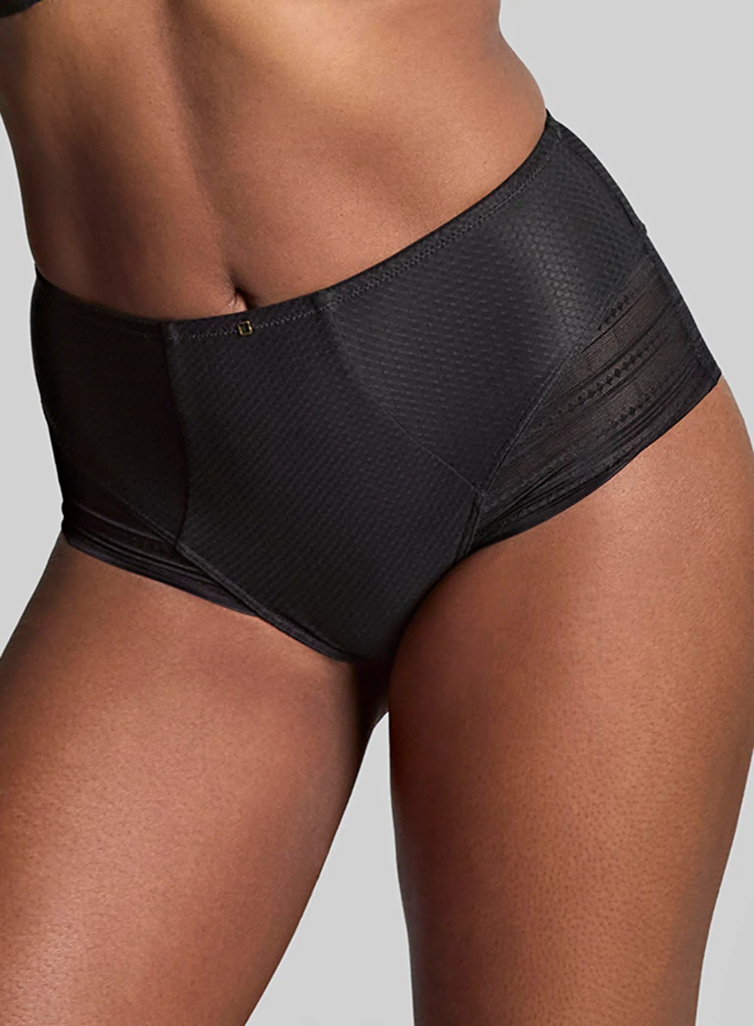 Panache: Serene High Waist Brief Noir - Image 3
