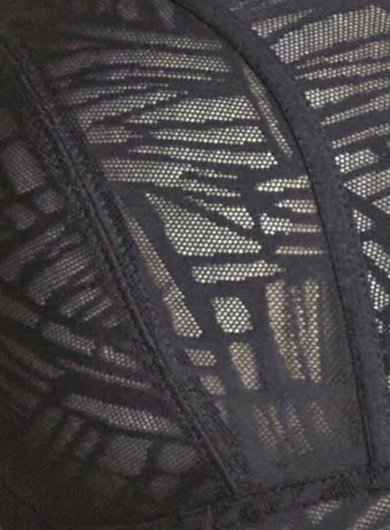 Panache Sport: Power Moulded Sports Bra Black Chalk - Image 6