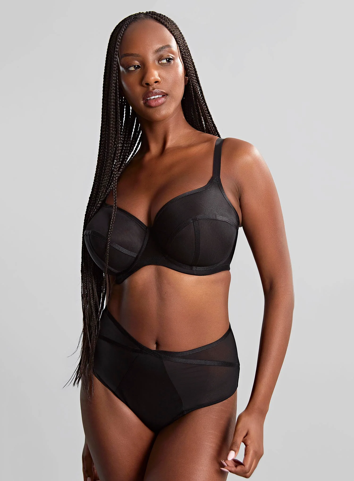 Panache: Tango Essence Balconette Bra Obsidian - Image 2