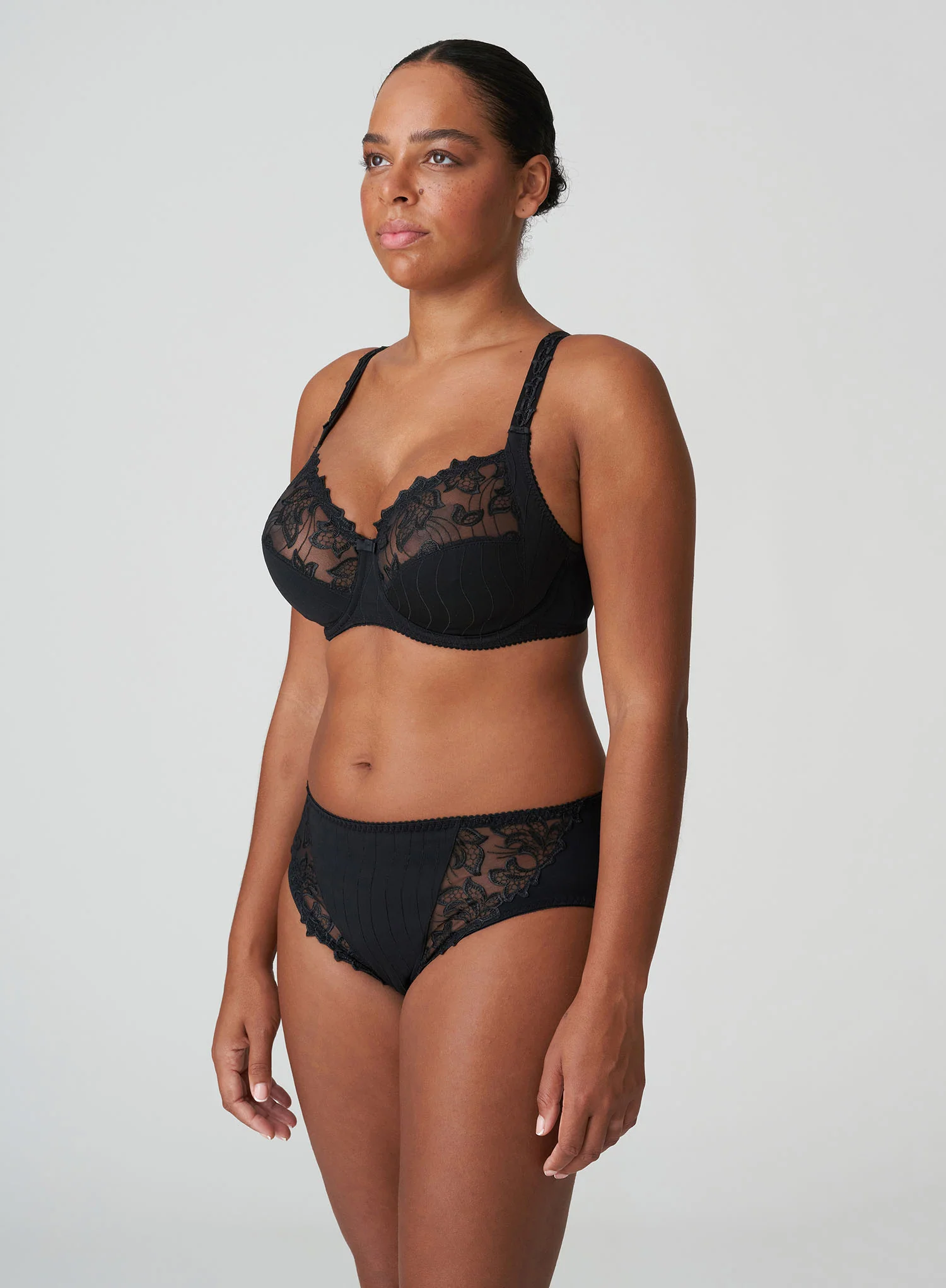 Primadonna: Deauville Full Cup Wire Bra Black - Image 4