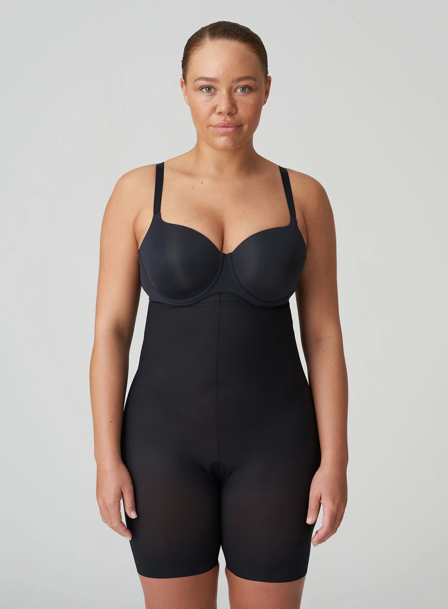 PrimaDonna: Figuras High Waist Thigh Slimmer Charcoal - Image 2