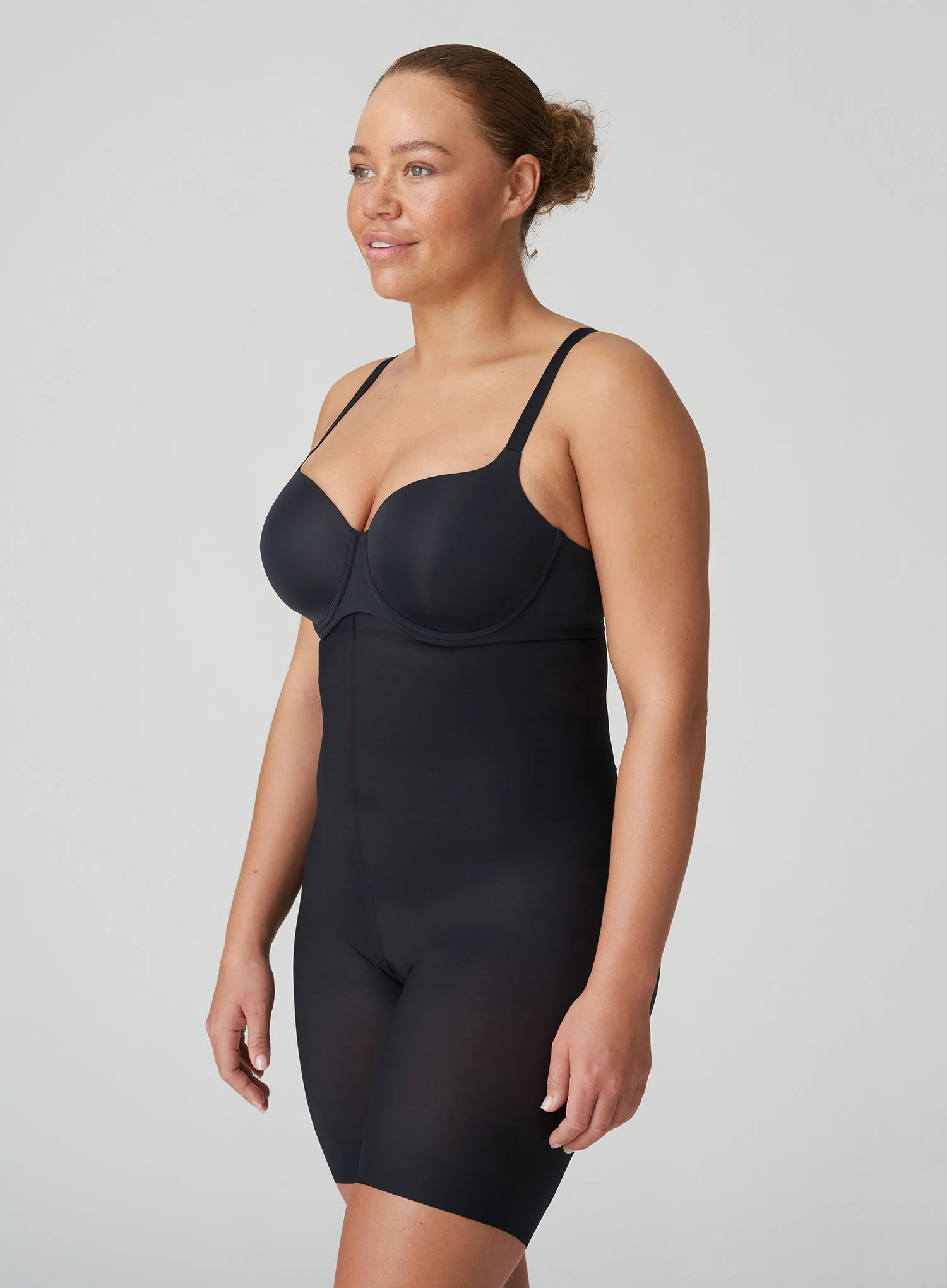PrimaDonna: Figuras High Waist Thigh Slimmer Charcoal - Image 4