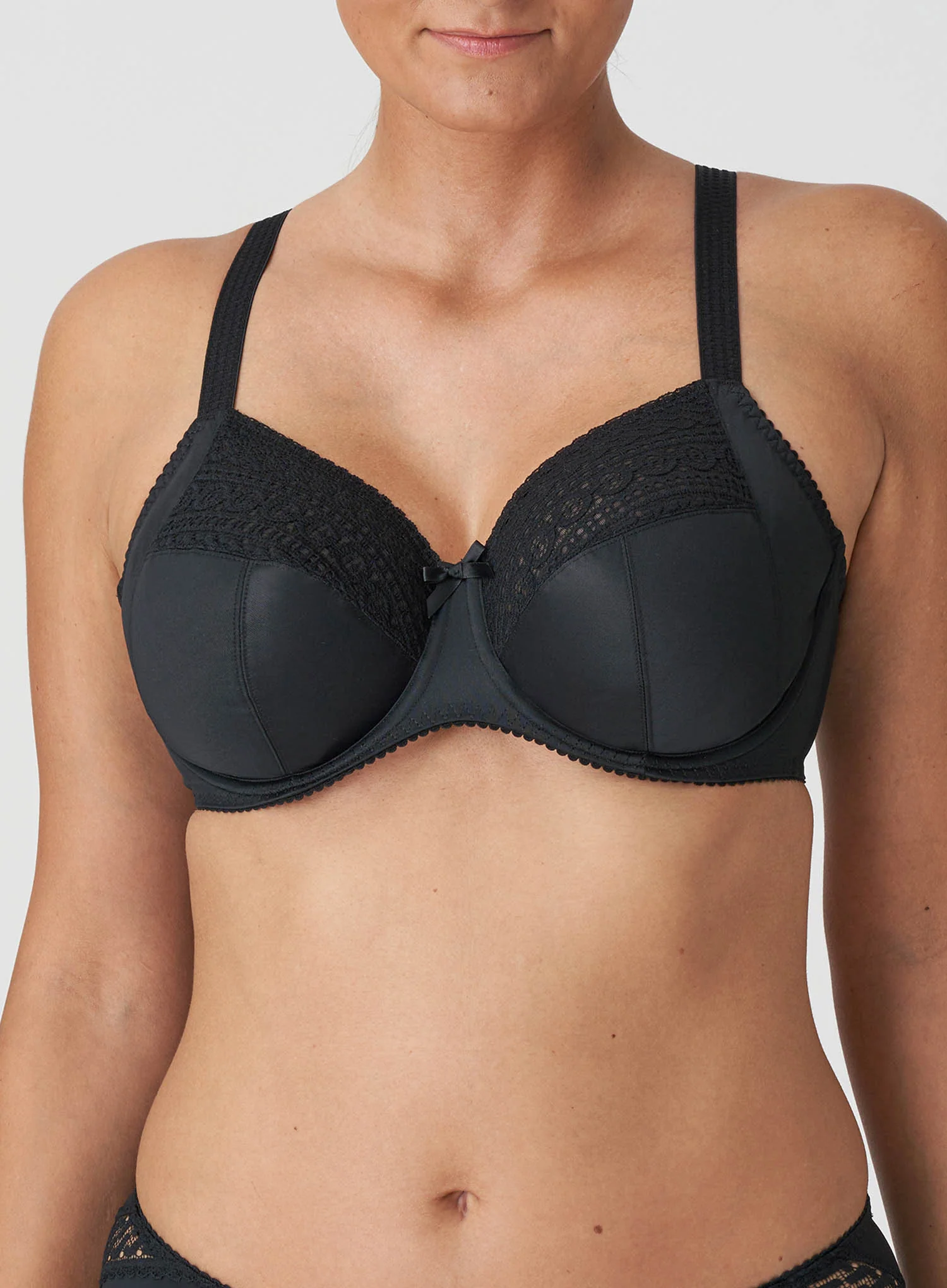Primadonna: Montara Underwired Full Cup Bra Black - Image 5