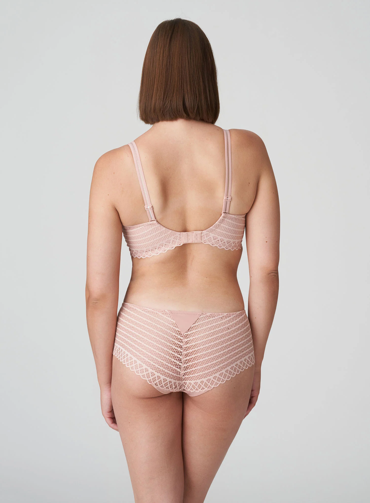 Primadonna Twist: East End Padded Balcony Bra Powder Rose - Image 3