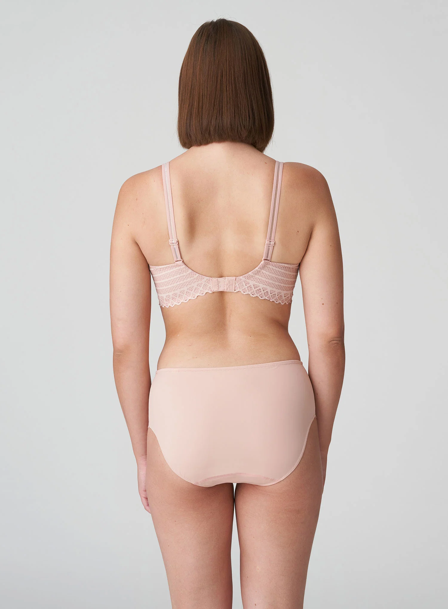 Primadonna Twist: East End Padded Heart Shape Bra Powder Rose - Image 3