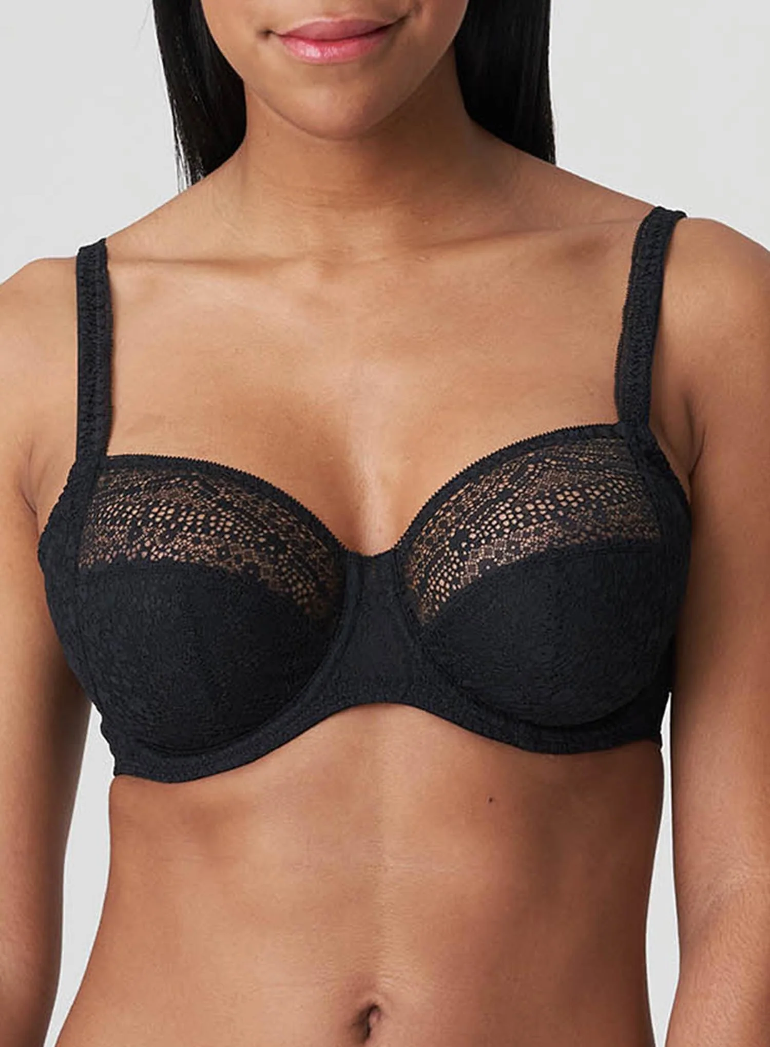 PrimaDonna Twist: Epirus Full Cup Underwired Bra Black - Image 5