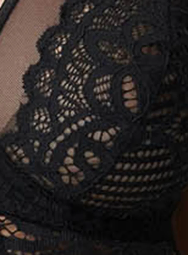 PrimaDonna Twist: First Night Longline Bra Black - Image 6