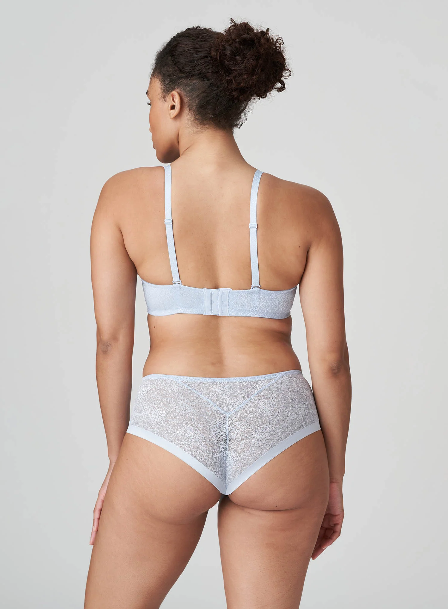 PrimaDonna Twist: Lumino Padded Balcony Bra Pale Blue - Image 3