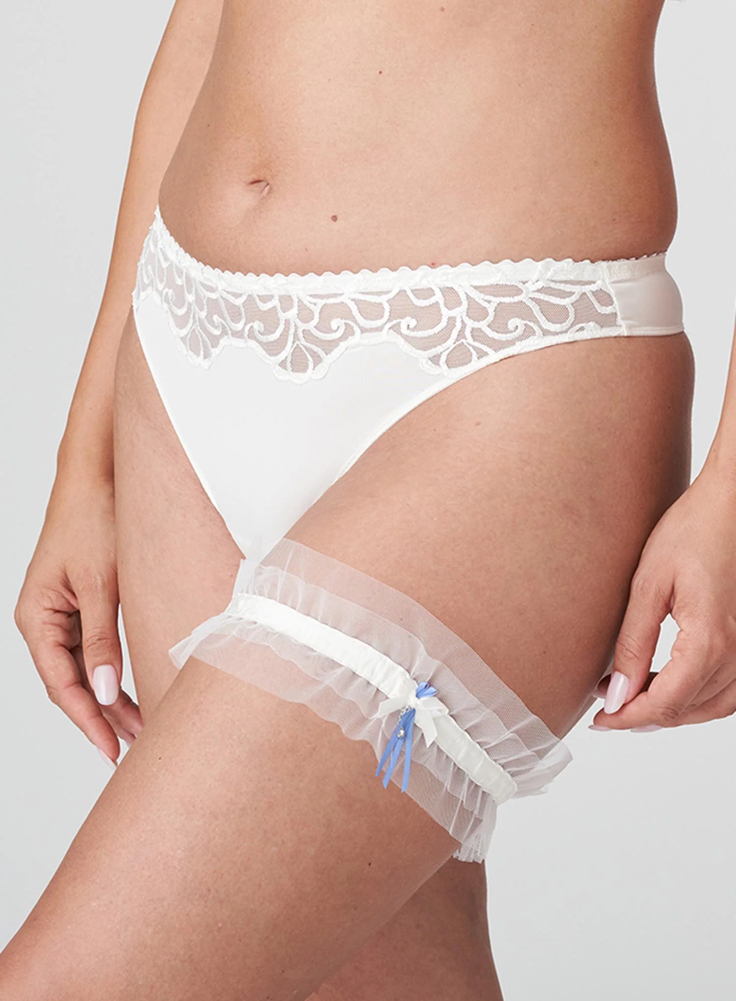 PrimaDonna: Zahran Bridal Garter Natural - Image 4