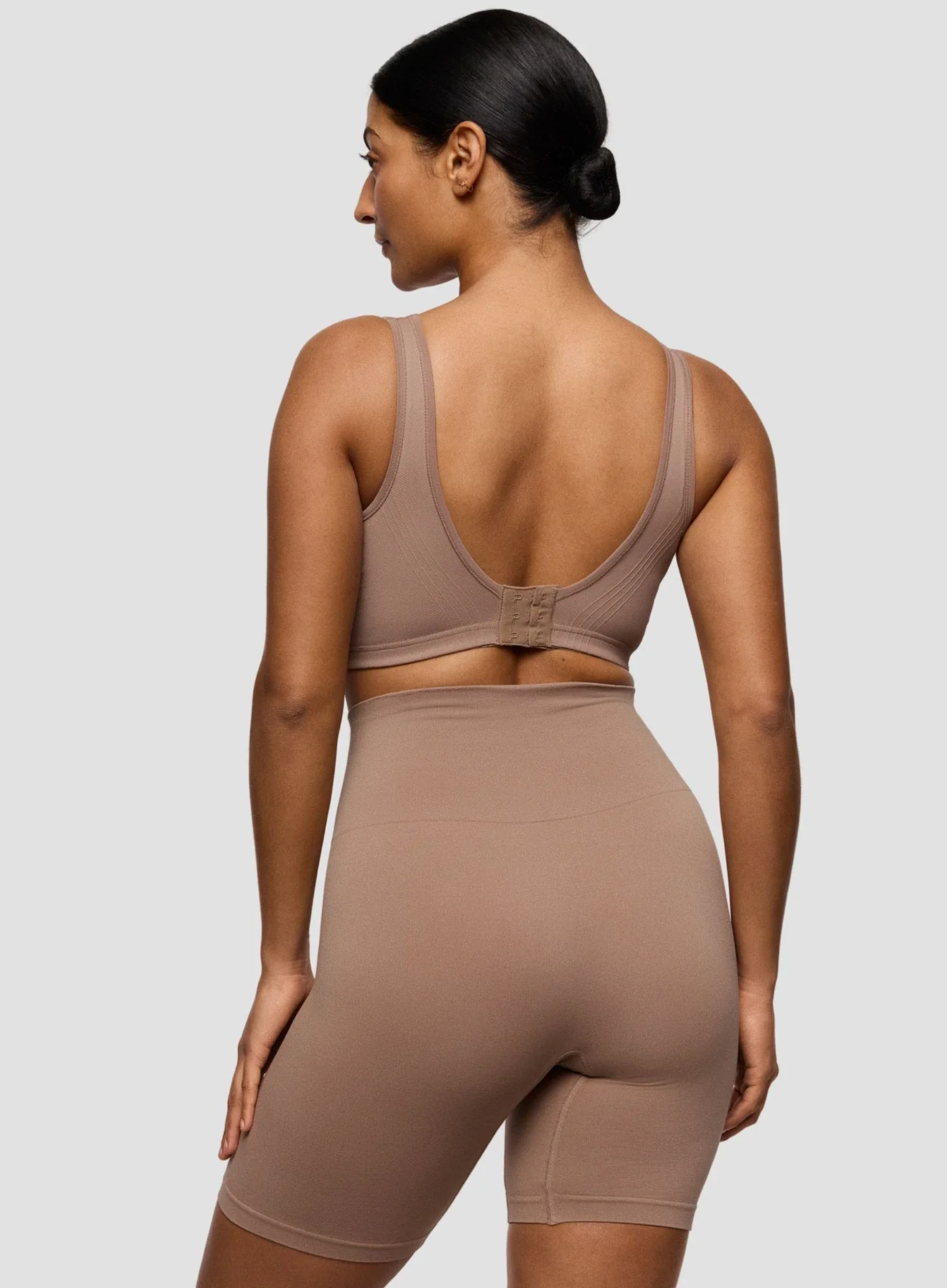 Primadonna: Nudda Non Wired Minimiser Bralette Ginger - Image 3