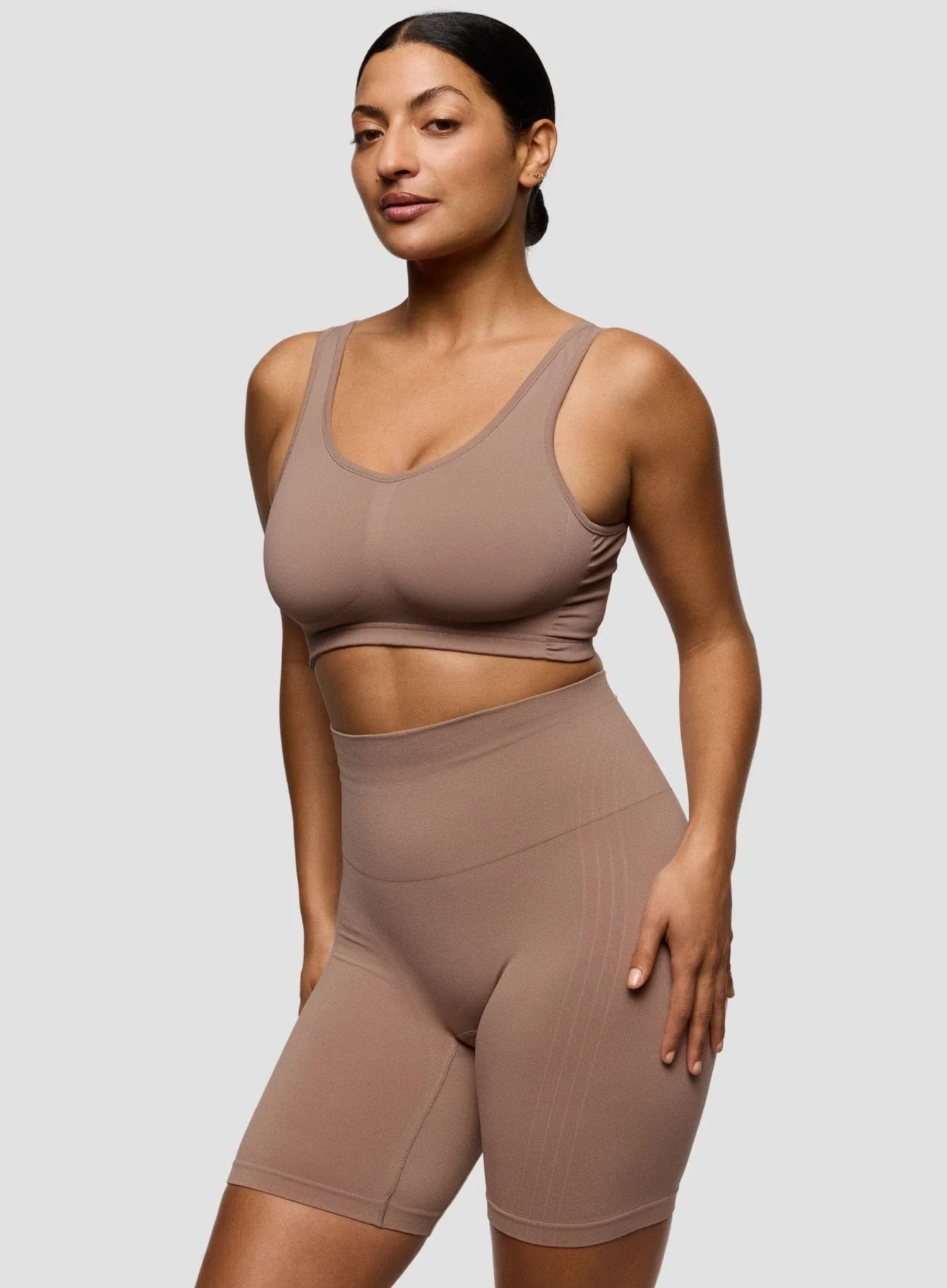 Primadonna: Nudda Non Wired Minimiser Bralette Ginger - Image 4