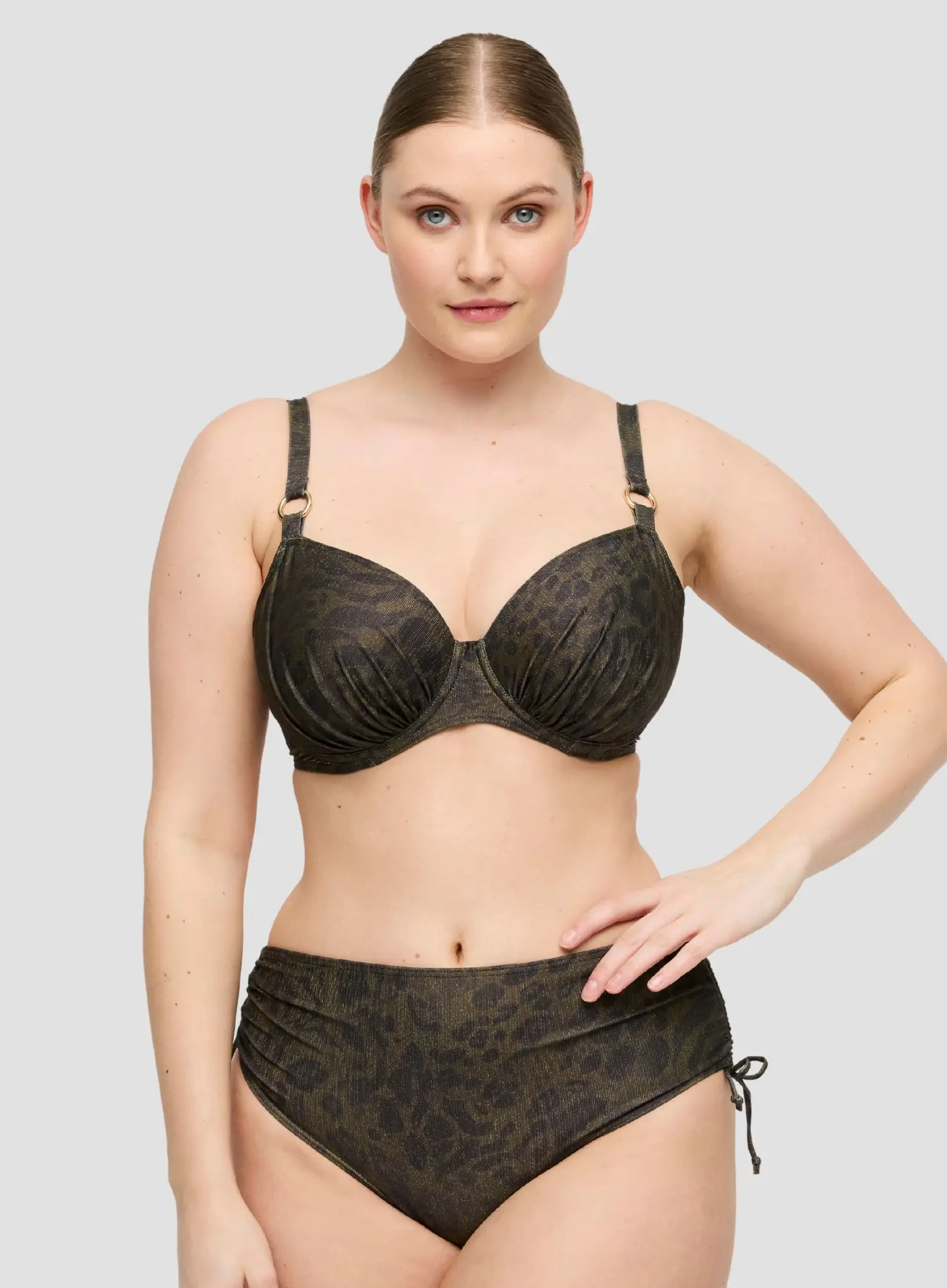 Primadonna Swim: Ratjada Full Cup Bikini Top Jungle Jaguar - Image 2