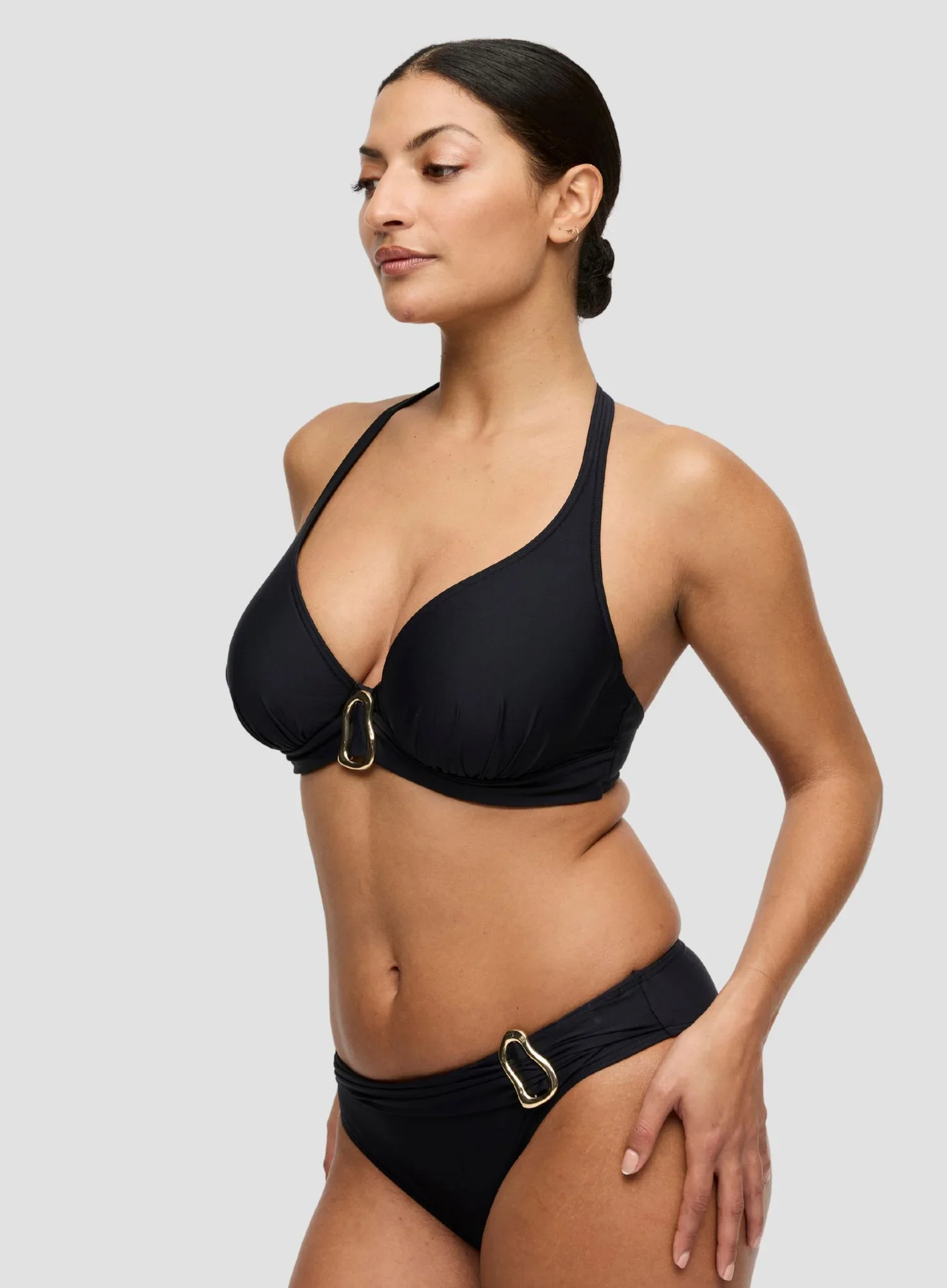Primadonna Swim: Uvita Rio Bikini Briefs Black - Image 3