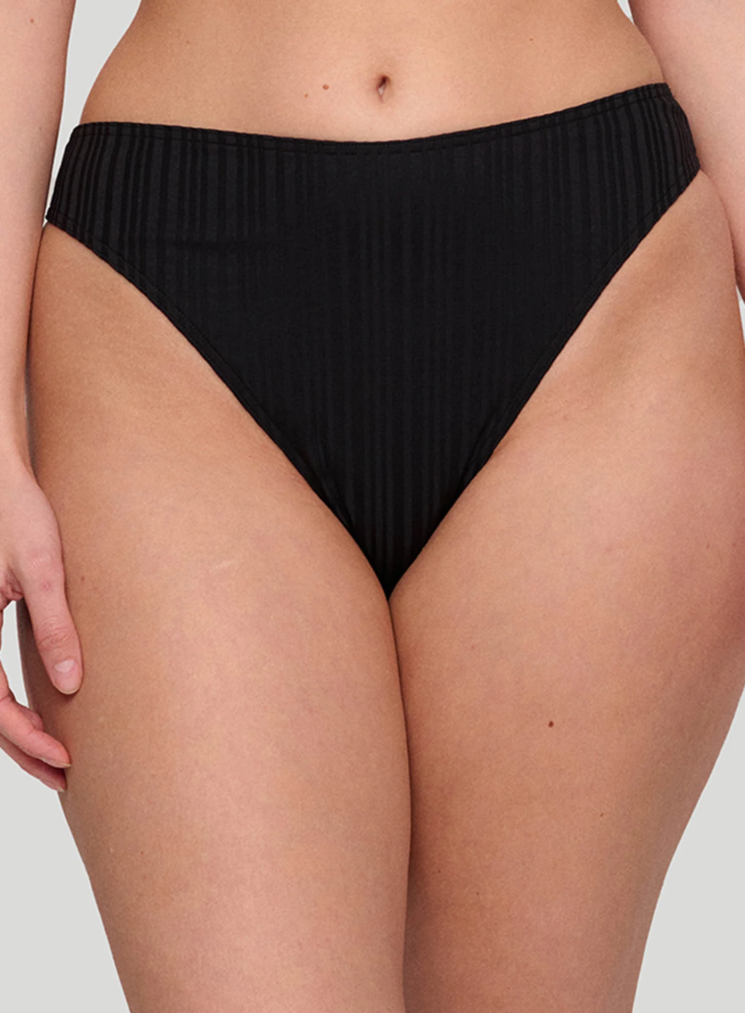 PrimaDonna Swim: Kiruna Brazilian Bikini Brief Black - Image 4