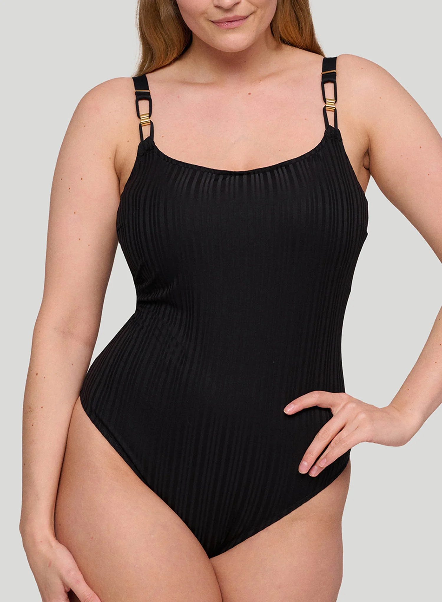 Primadonna Swim: Kiruna Padded Wire Free One Piece Black - Image 5