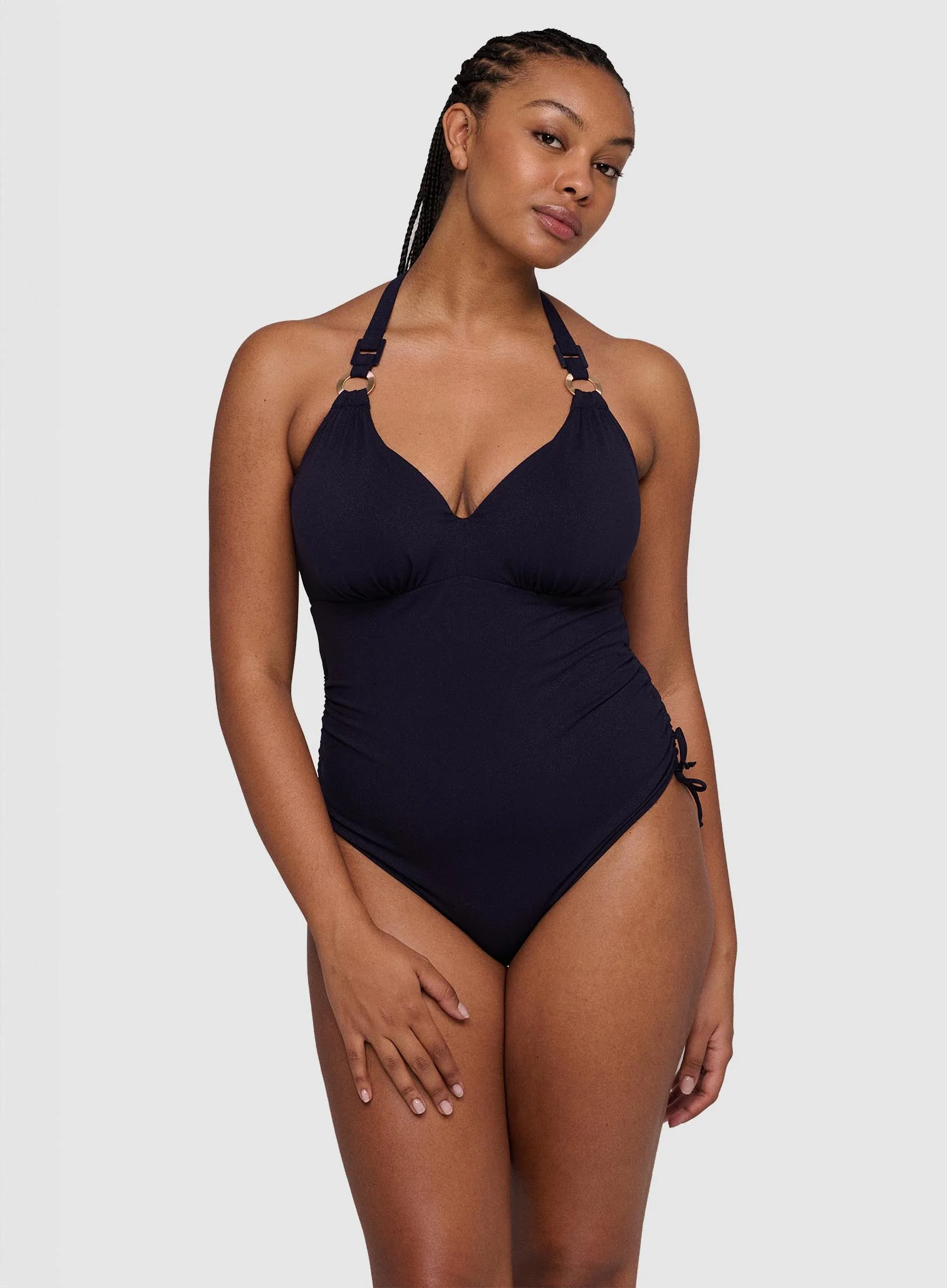 Primadonna Swim: Pinner Plunge Underwired One Piece Dazzling Sky - Image 3