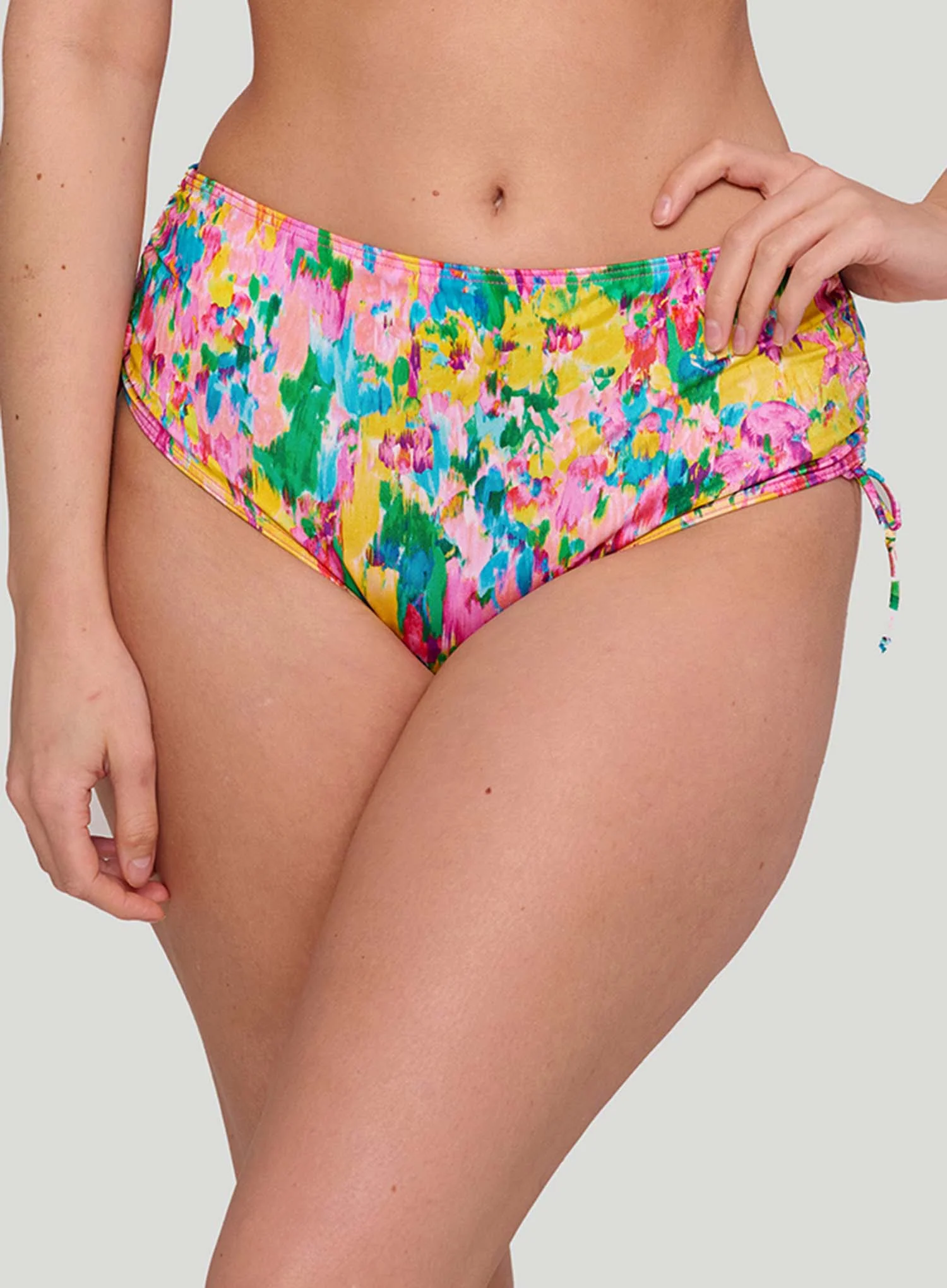Primadonna Swim: Ubud Full Bikini Brief Ropes Sun Glow - Image 5