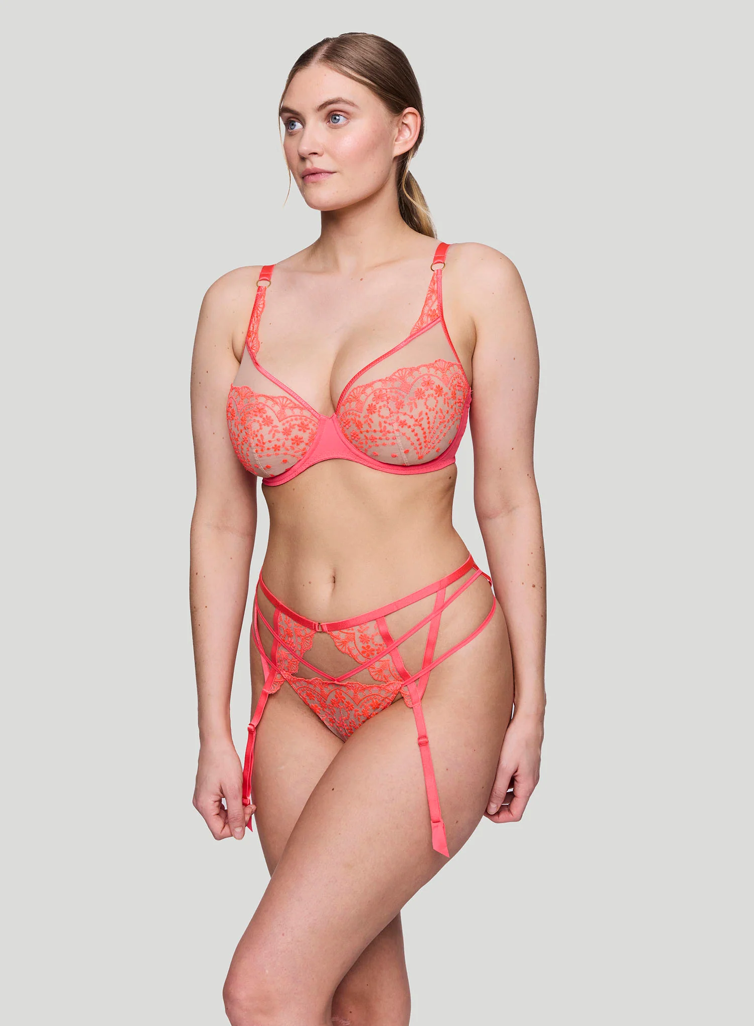 Primadonna Twist: Angelou Garter Belt Juicy Melon - Image 2