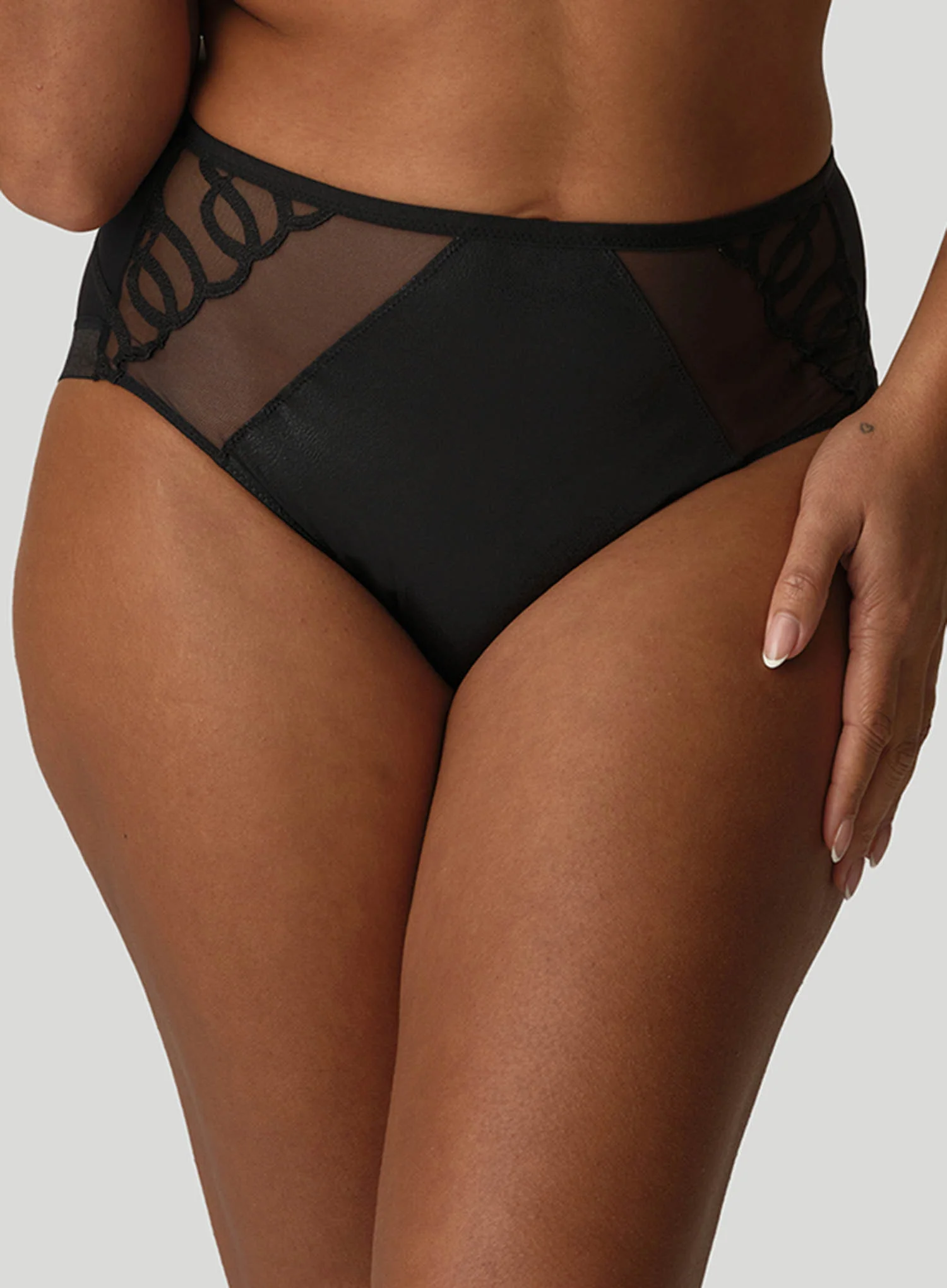 PrimaDonna: Vallarta Full Brief Black - Image 4