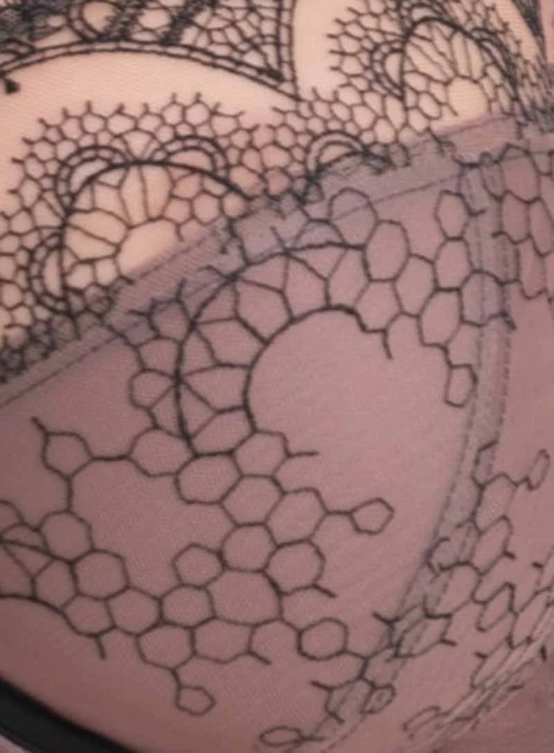 Samanta Lingerie: Pepper Brief Midi Tattoo - Image 5