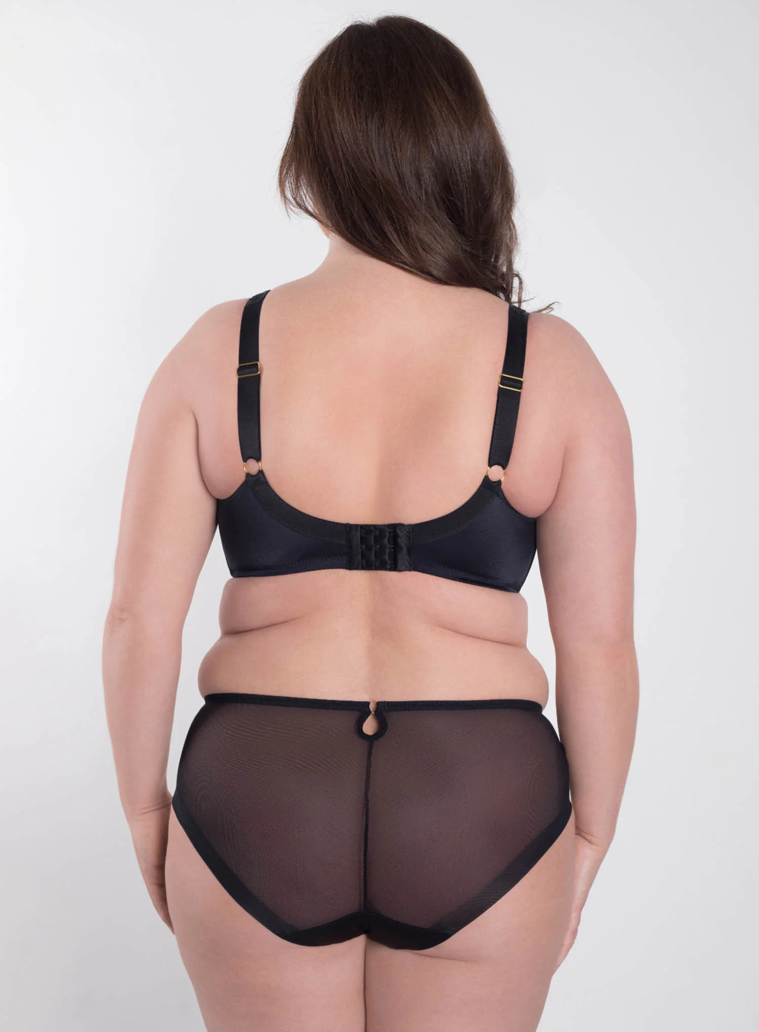 Samanta Lingerie: Perla Full Cup Bra Black - Image 3