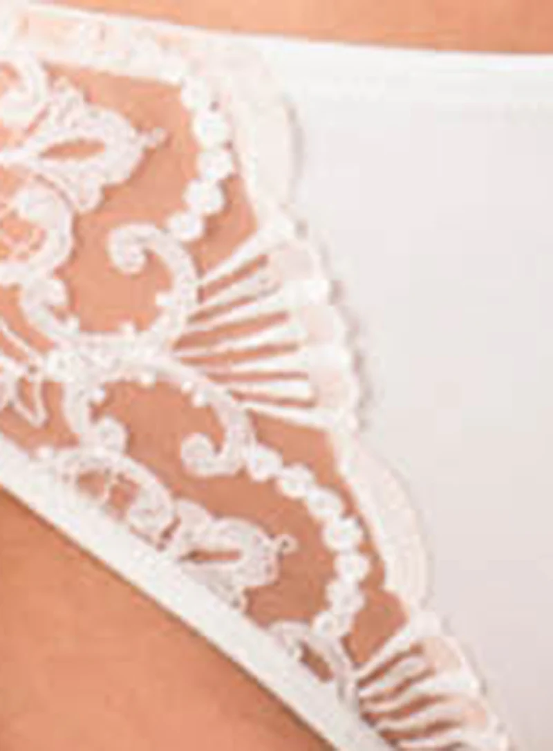 Samanta Lingerie: Perla Thong Ivory - Image 5