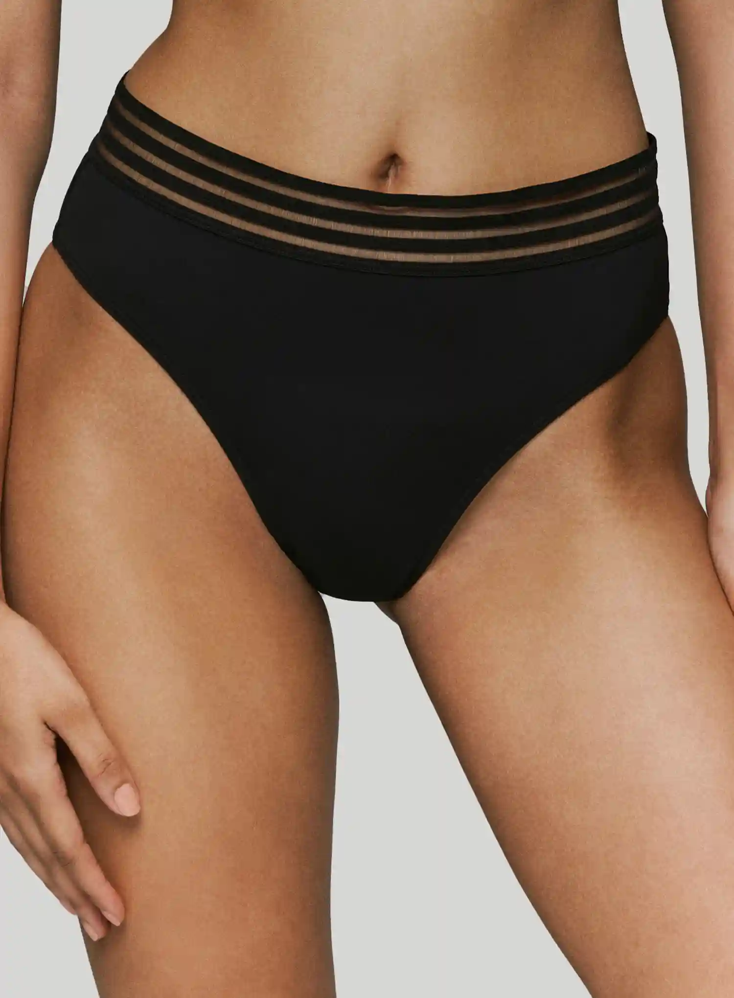 Sarda Swim: Miss Rio Bikini Briefs Black - Image 3