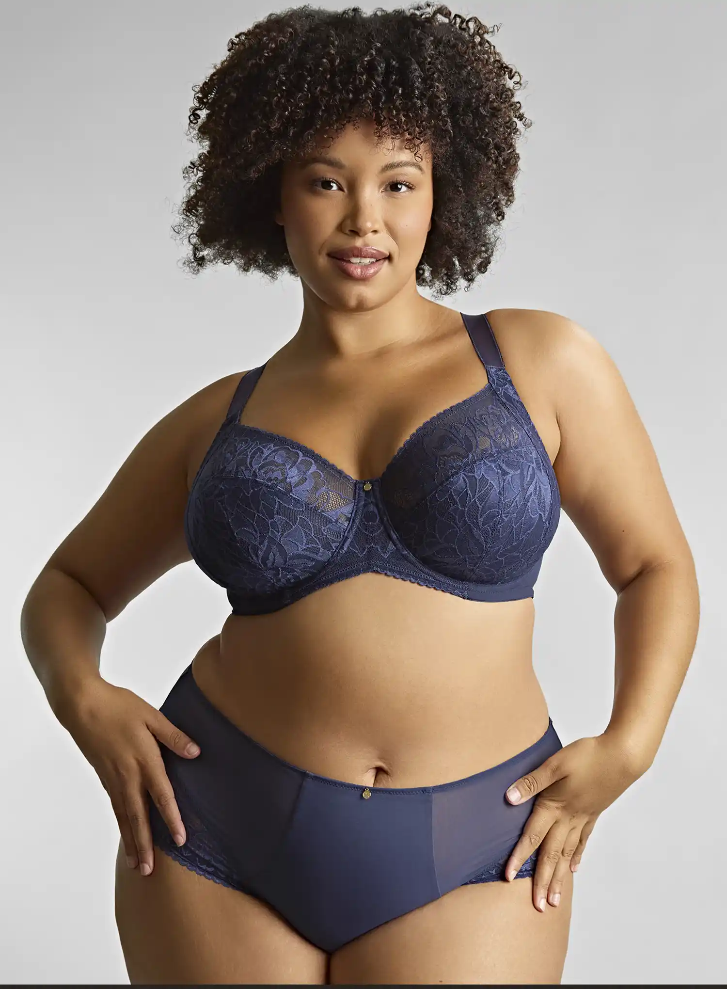 Sculptresse: Dream Underwired Full Cup Bra Navy - Image 2