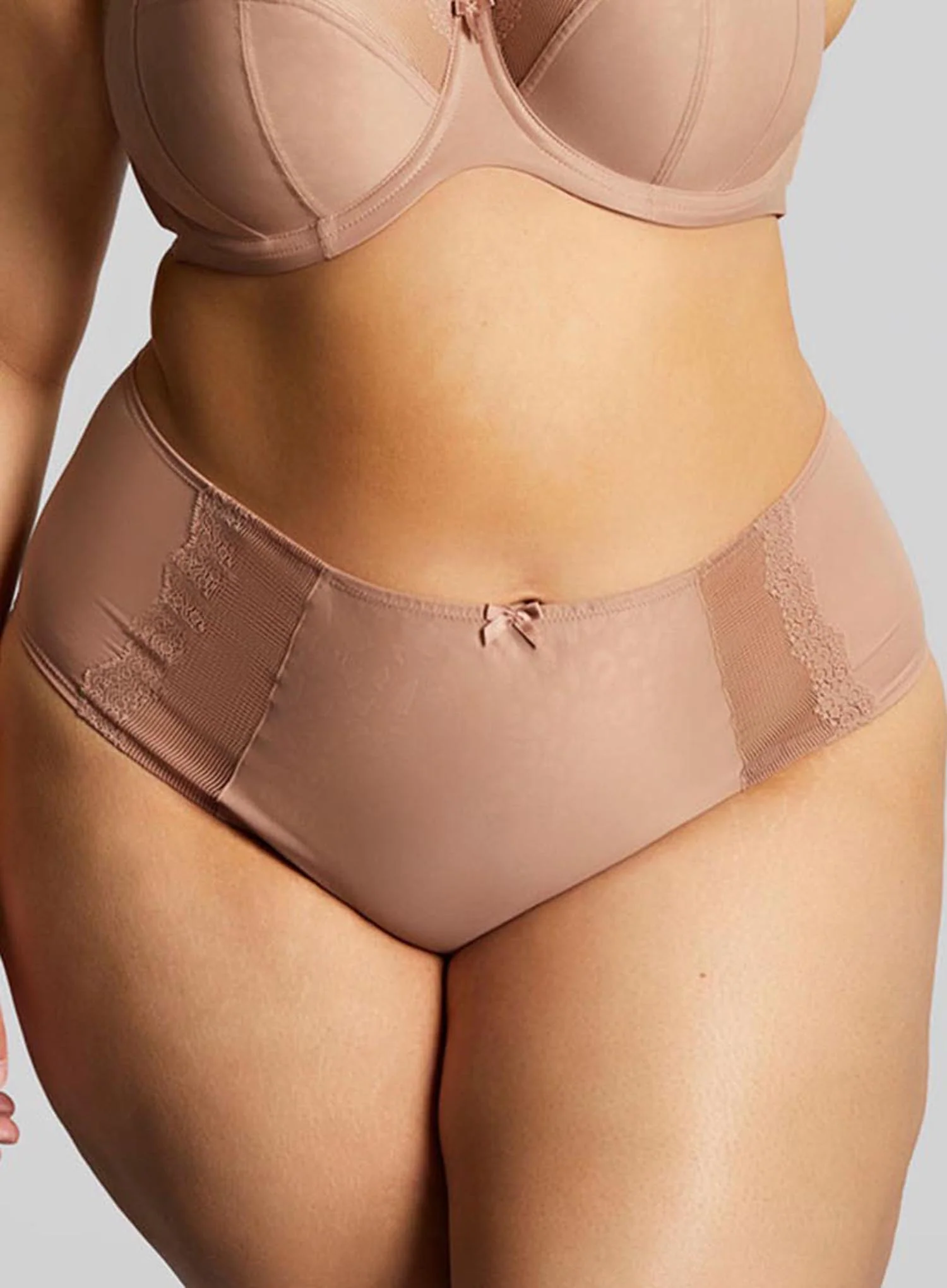 Sculptresse: Esme Deep Brief Mocha Animal - Image 3