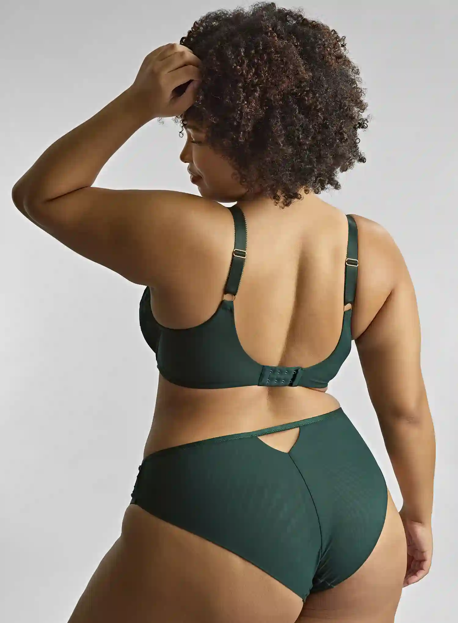 Sculptresse: Josephine Full Cup Bra Forest Green - Image 3