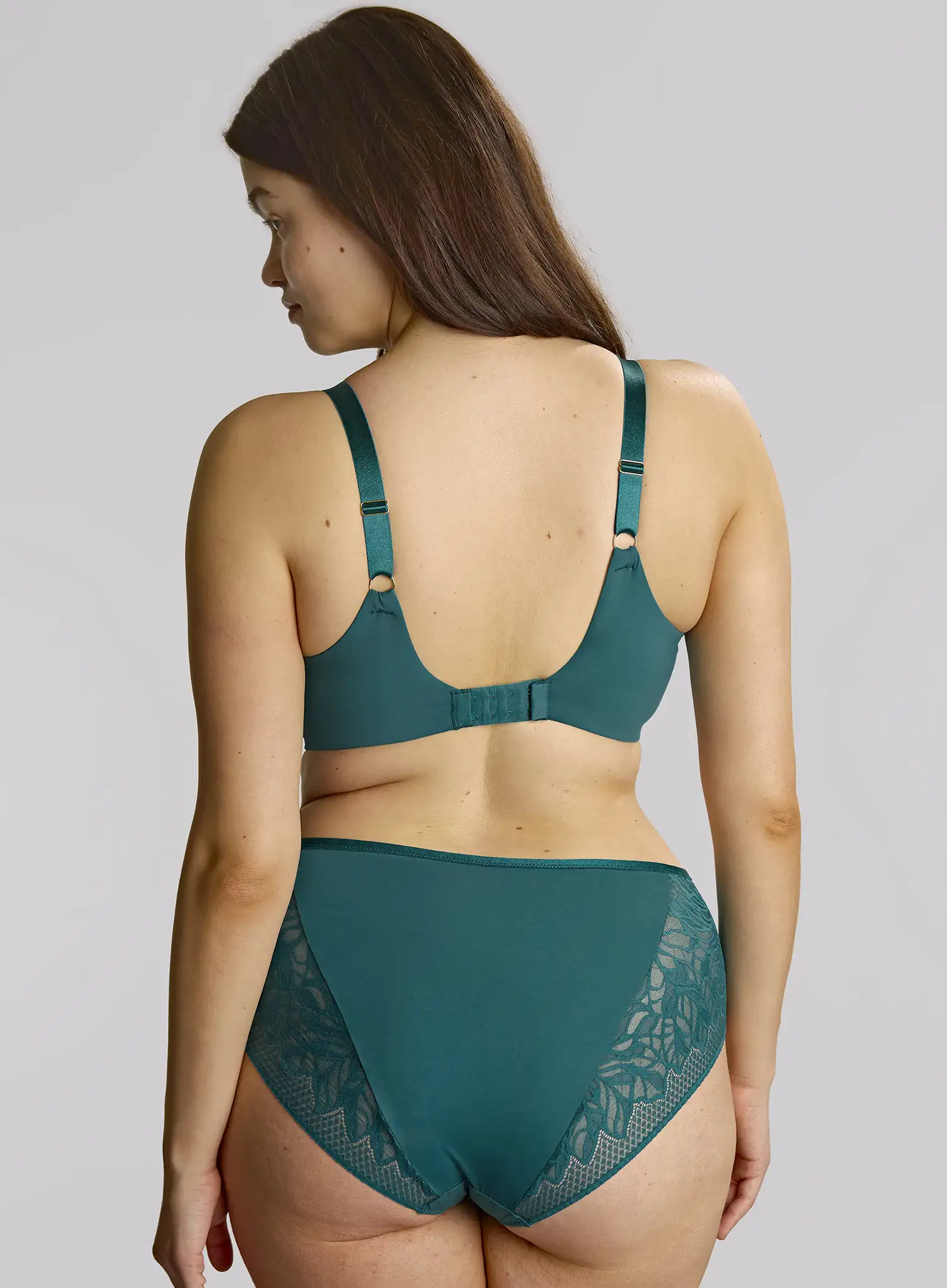 Sculptresse: Sophia Deep Brief Teal Blue - Image 2