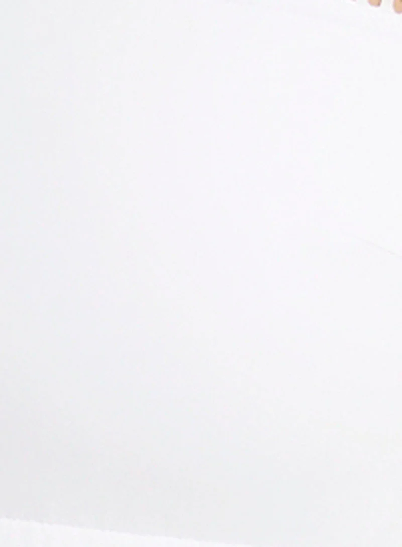 Sea Level: Drift Short Sleeve One Piece White - Image 5