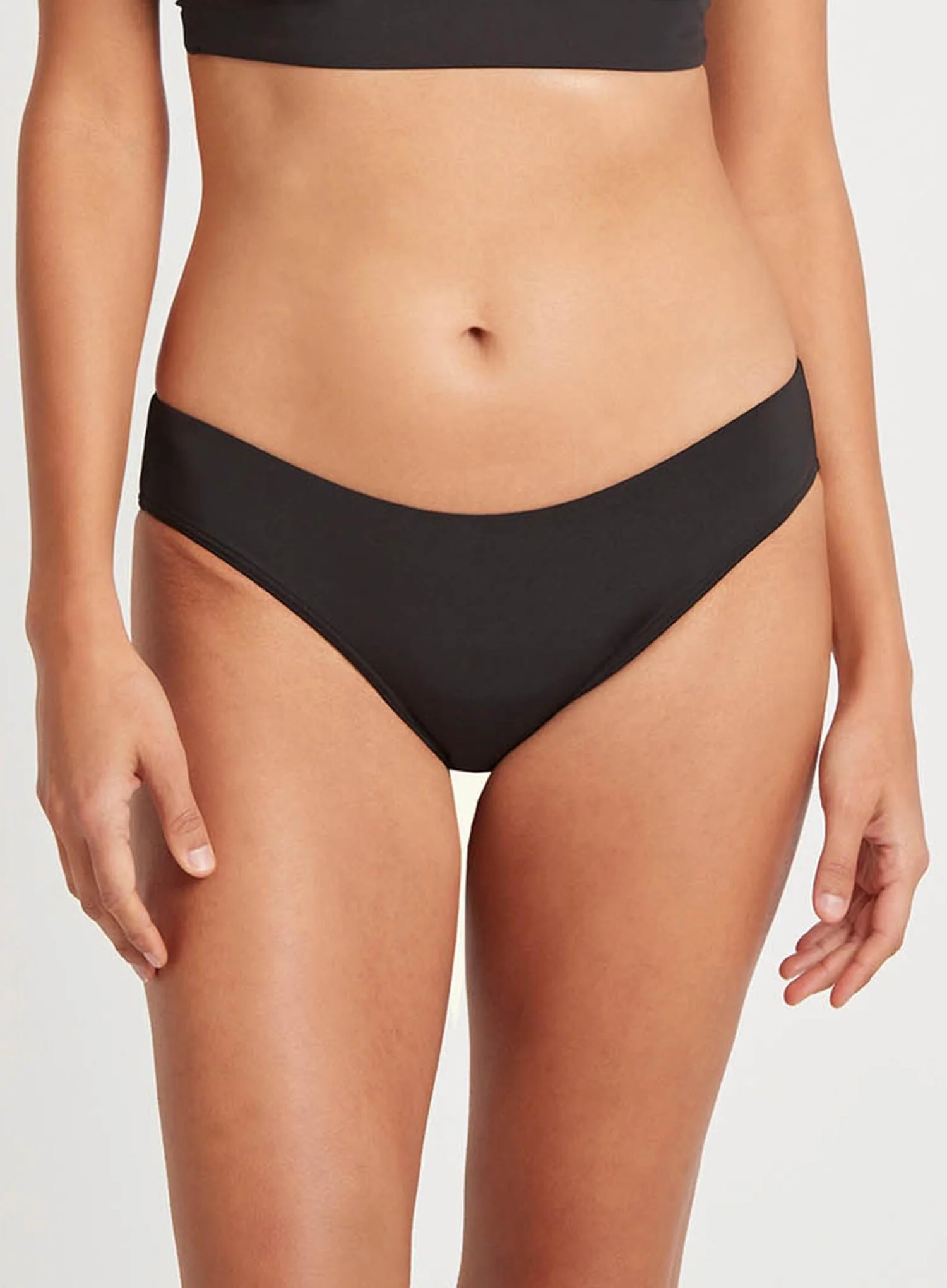 Sea Level: Eco Essentials Regular Bikini Pant Black - Image 3