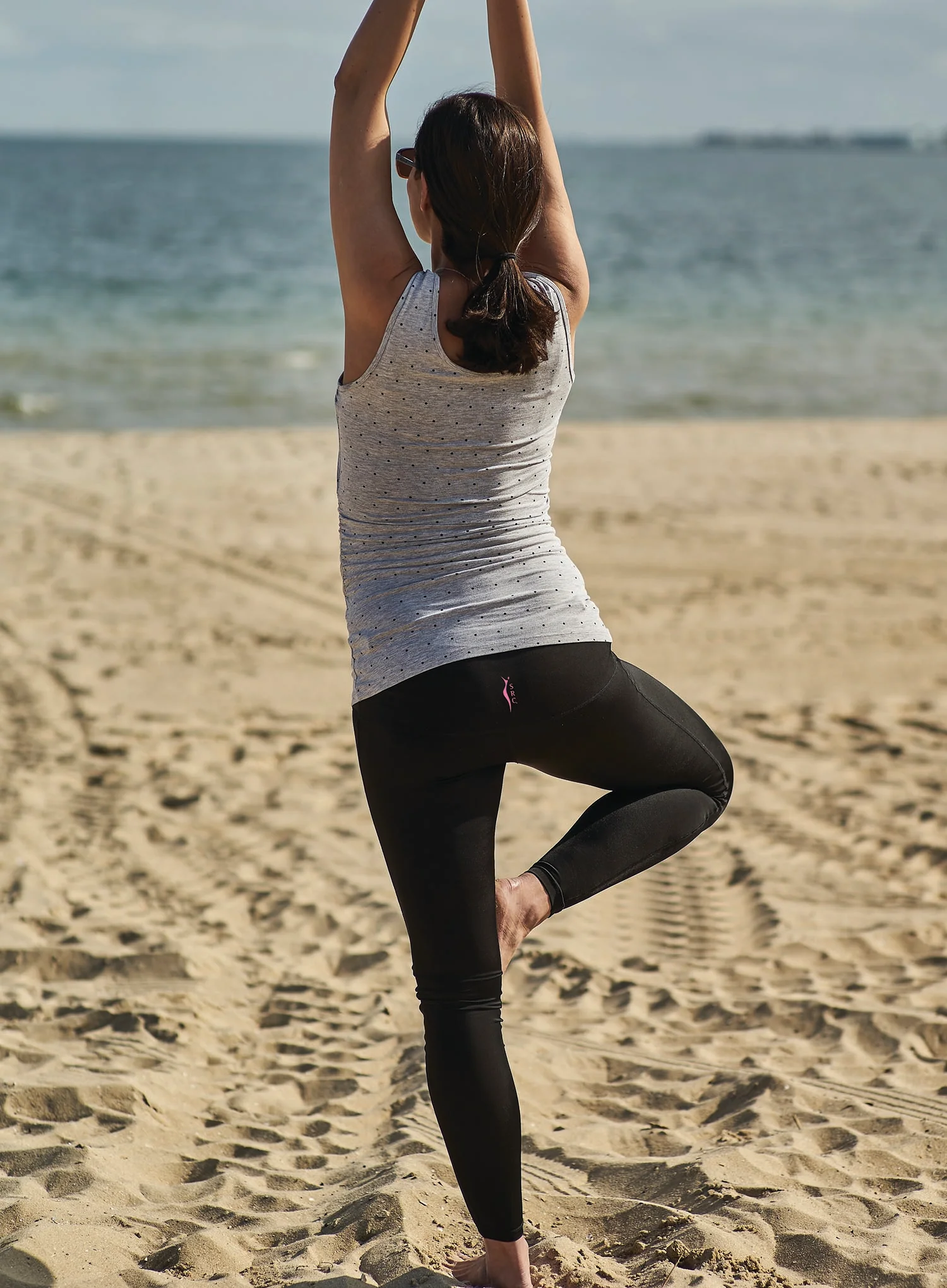 SRC: Compression Recovery Leggings Black - Image 2