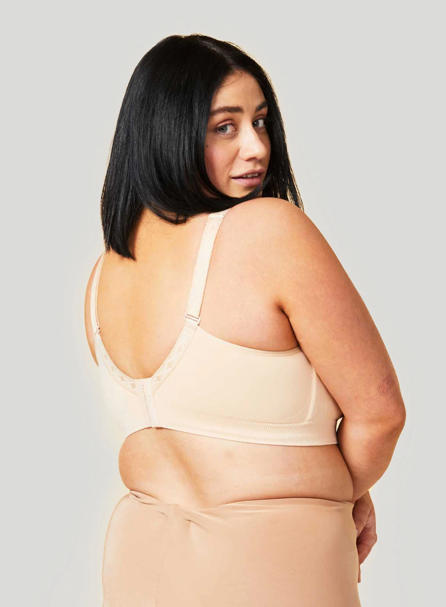 Sugar Candy: Sugar Candy Fuller Bust Seamless Everyday Comfort Bra Beige - Image 2