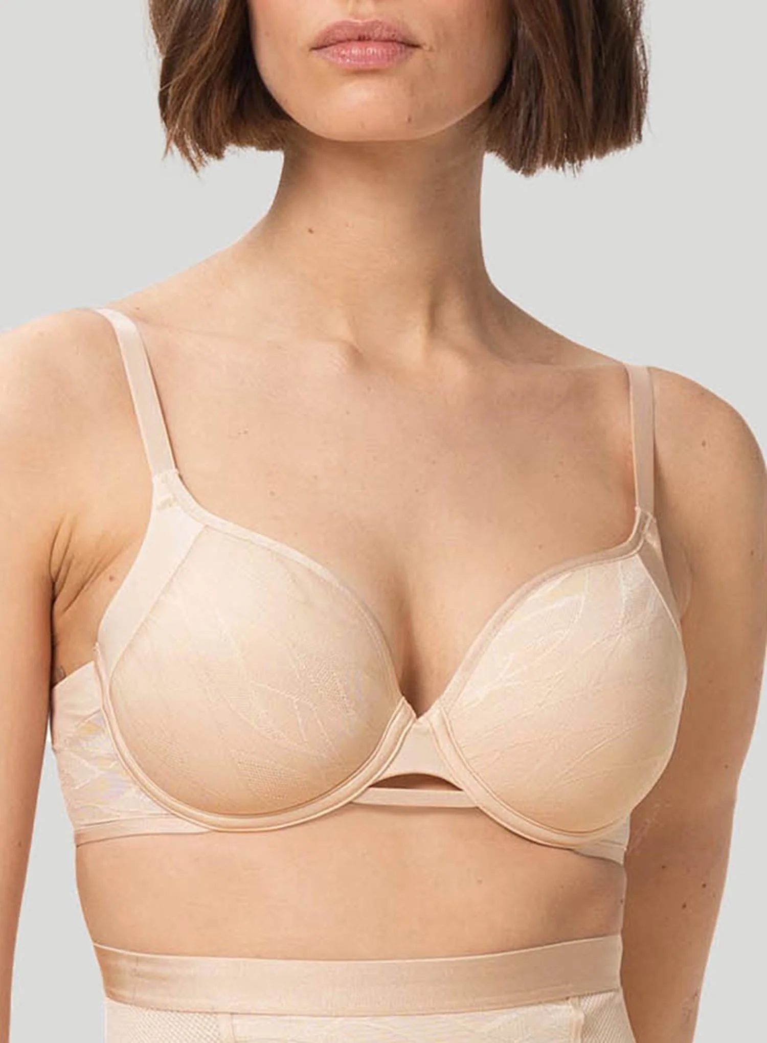 Triumph: Airy Sensation T Shirt Bra New Beige - Image 2
