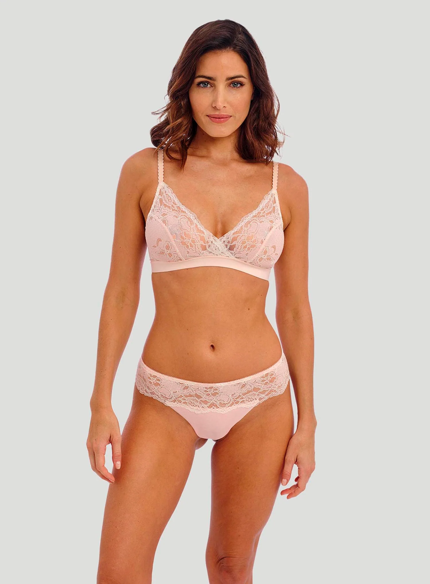 Wacoal: Florilege Tanga Lotus Flower - Image 2