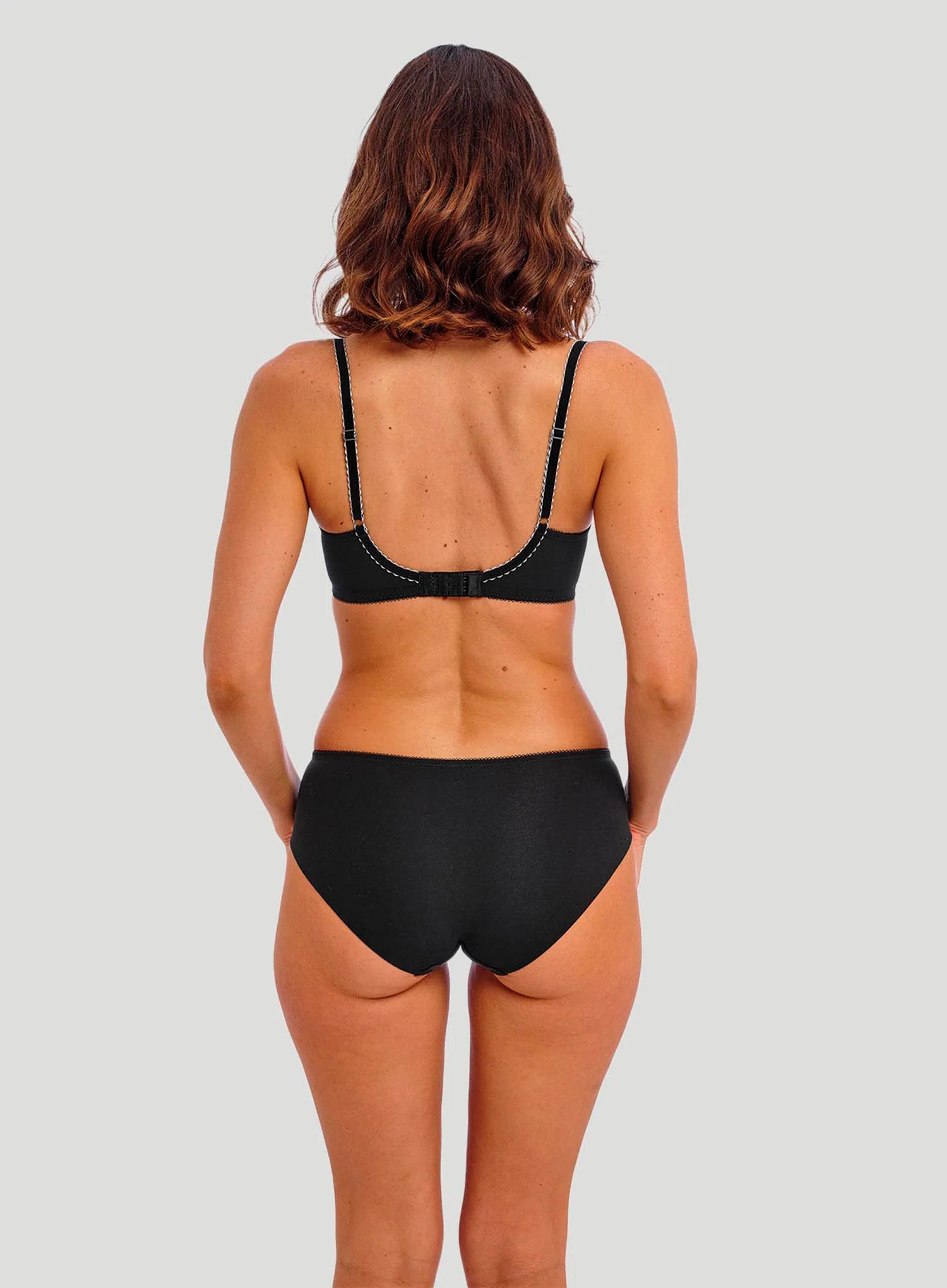 Wacoal: Florilege Underwire Plunge Bra Black - Image 3